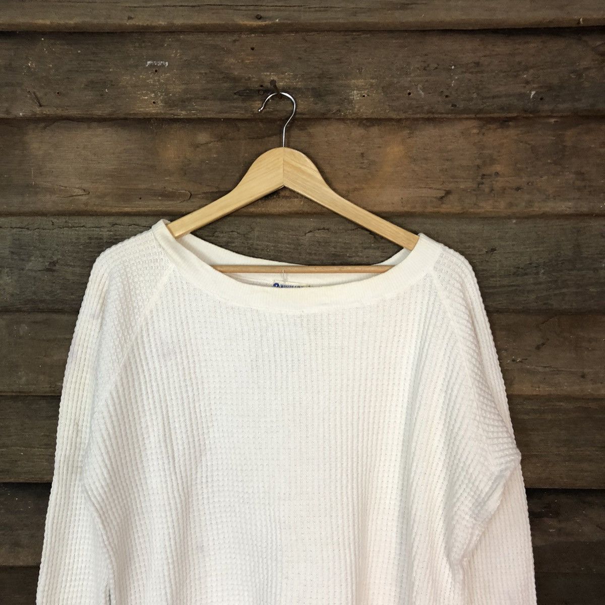 Homespun Knitwear × Japanese Brand White Line made in japan White Knitwear #5015 Size M / US 6-8 / IT 42-44 - 2 Thumbnail