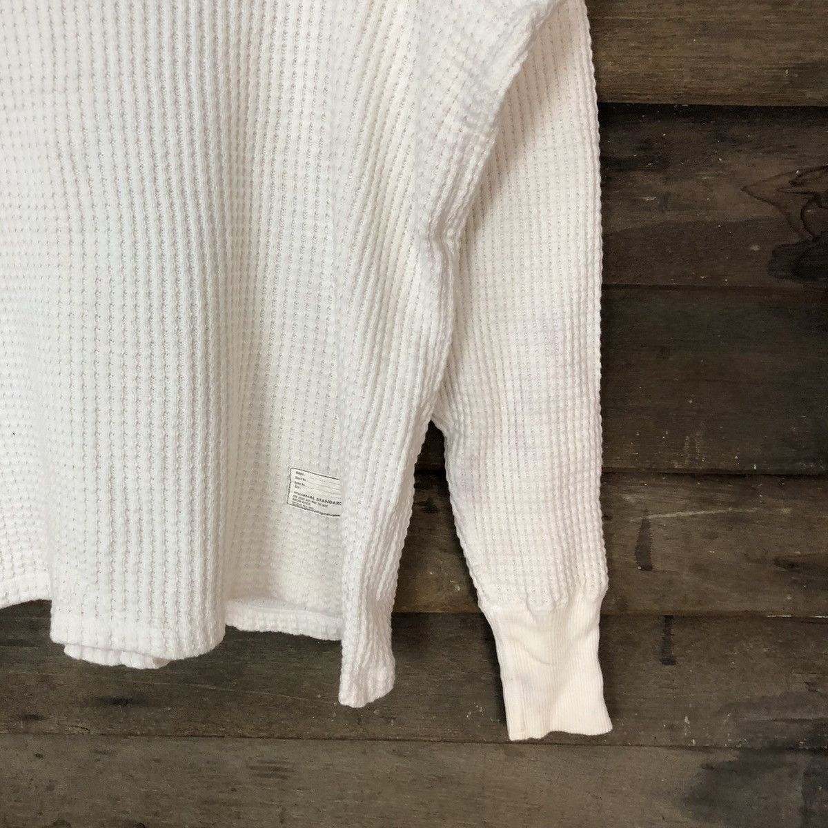 Homespun Knitwear × Japanese Brand White Line made in japan White Knitwear #5015 Size M / US 6-8 / IT 42-44 - 5 Thumbnail