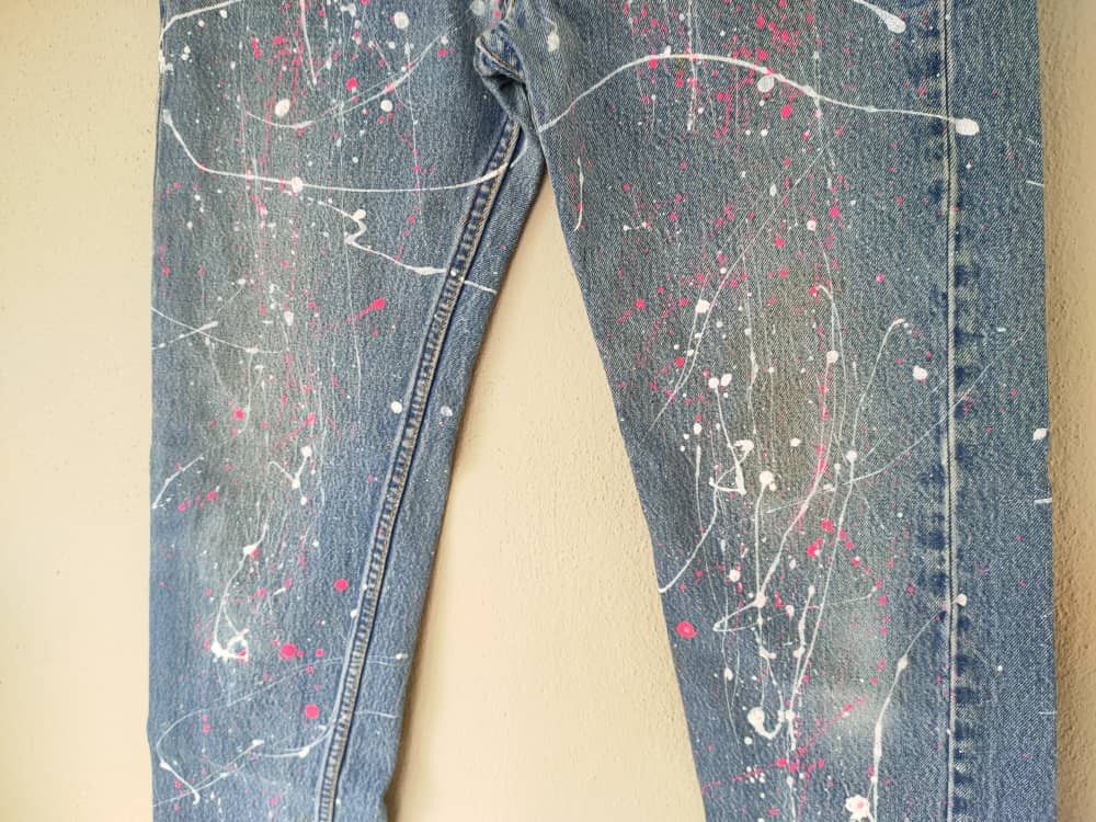 Levi's × Vintage Vintage Levis 501 Painter Denim Made in USA Size US 30 / EU 46 - 3 Thumbnail