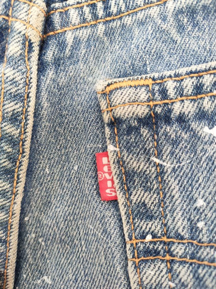 Levi's × Vintage Vintage Levis 501 Painter Denim Made in USA Size US 30 / EU 46 - 4 Thumbnail