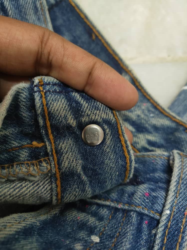 Levi's × Vintage Vintage Levis 501 Painter Denim Made in USA Size US 30 / EU 46 - 7 Thumbnail