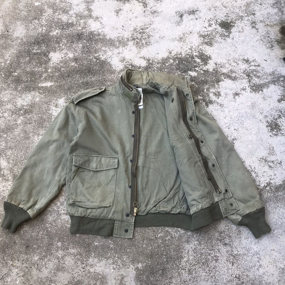 Vintage MILITARY JACKET PILOT M90 BOMBER JACKET Size US S / EU 44-46 / 1 - 9 Thumbnail