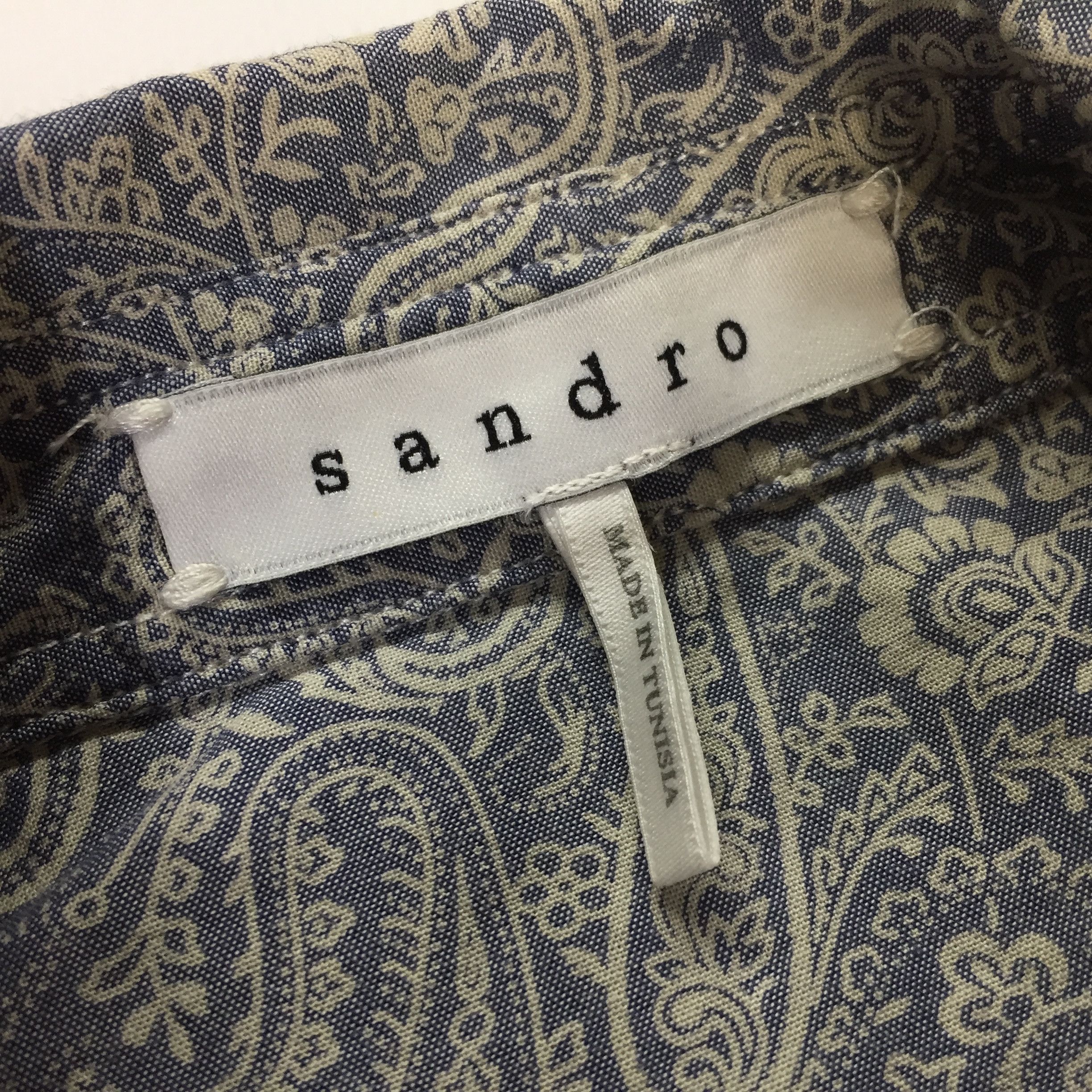 Designer × Sandro Sandro Paris Shirt Size US S / EU 44-46 / 1 - 5 Thumbnail