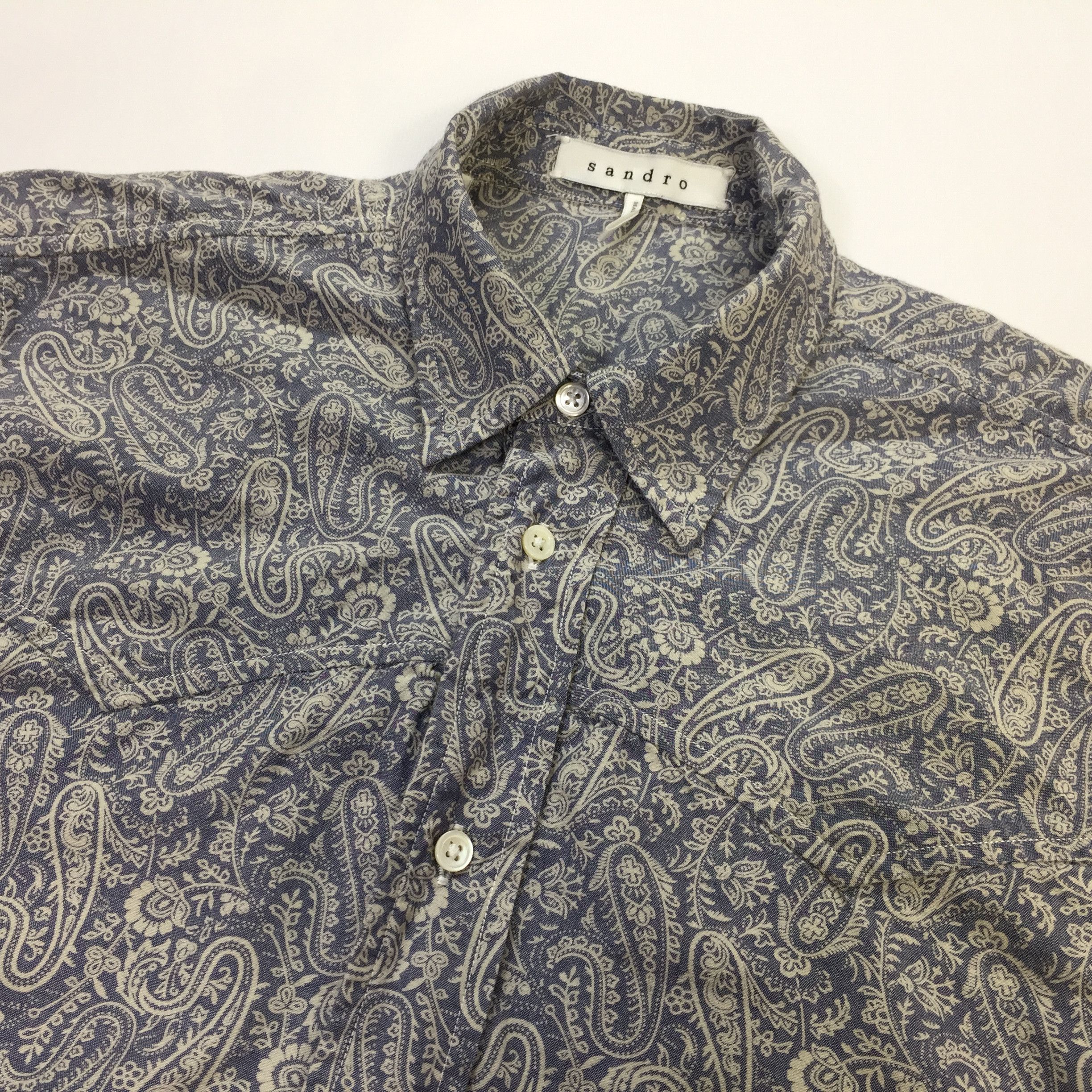 Designer × Sandro Sandro Paris Shirt Size US S / EU 44-46 / 1 - 3 Thumbnail
