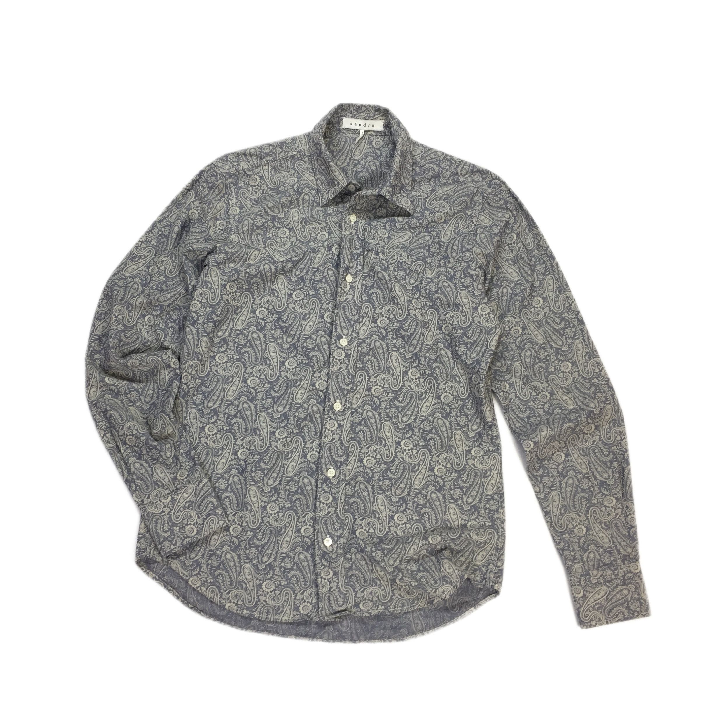 Designer × Sandro Sandro Paris Shirt Size US S / EU 44-46 / 1 - 1 Thumbnail