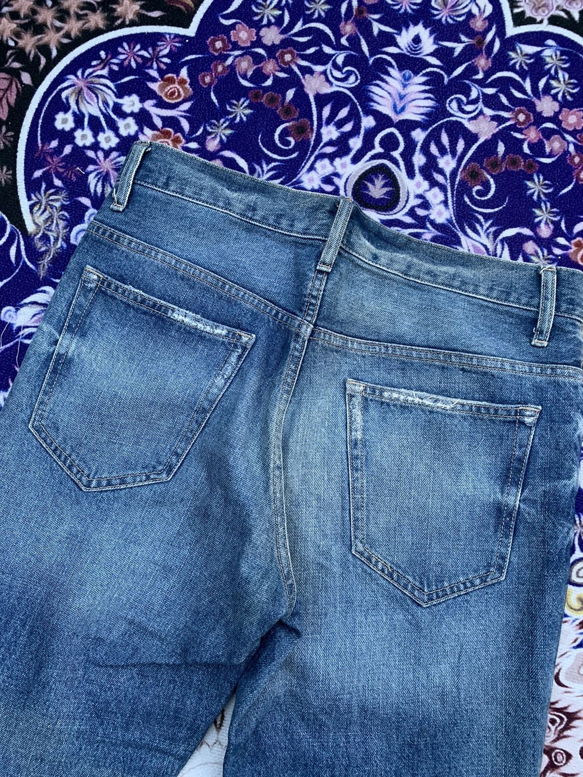 Japanese Brand Grageblue Distressed Denim Size US 33 - 12 Thumbnail