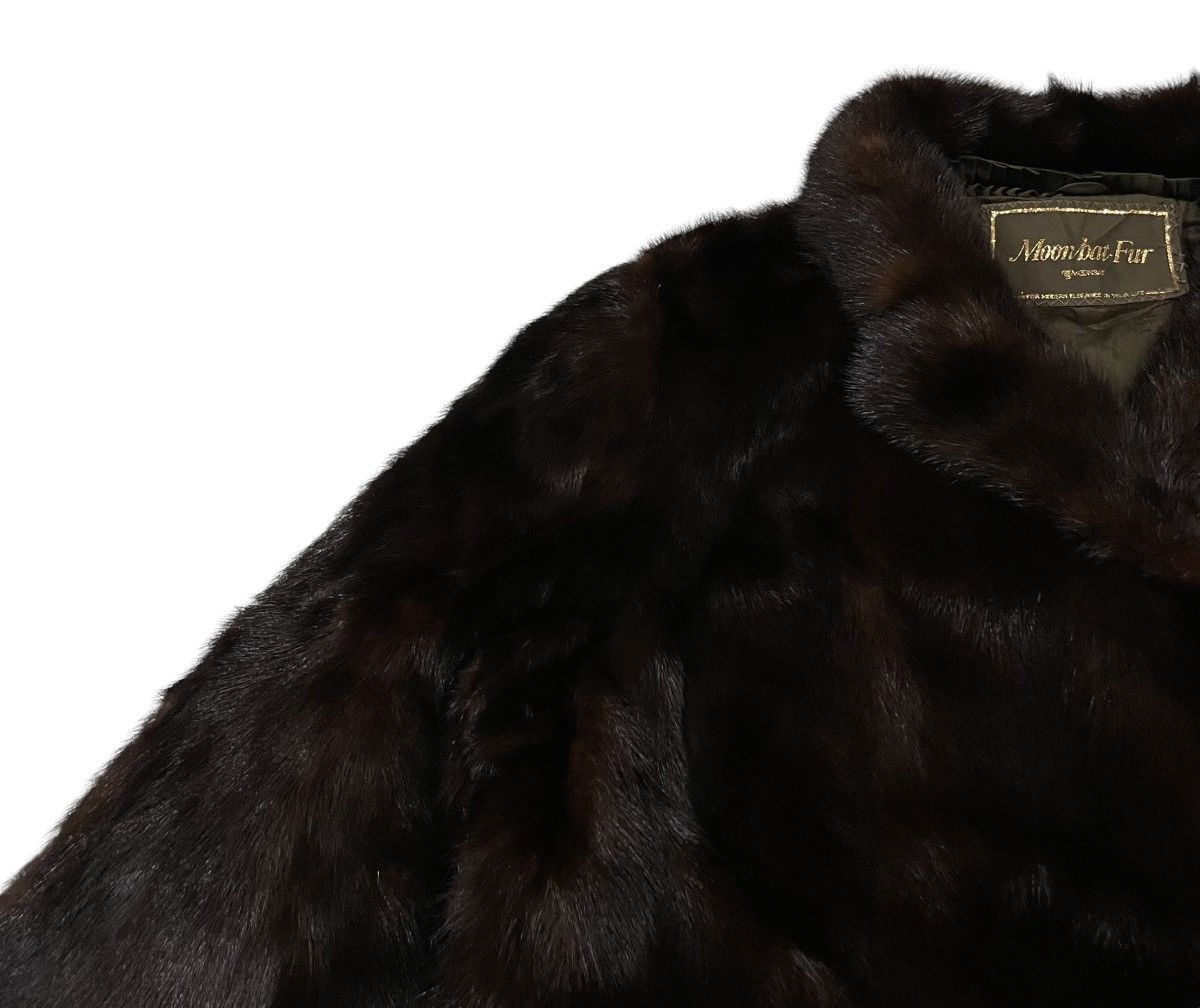Sagafurs Vintage 90’s Moon Bat Japanese Brand Fur Mink Fur Jacket Size M / US 6-8 / IT 42-44 - 5 Thumbnail
