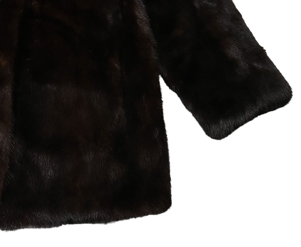 Sagafurs Vintage 90’s Moon Bat Japanese Brand Fur Mink Fur Jacket Size M / US 6-8 / IT 42-44 - 3 Thumbnail