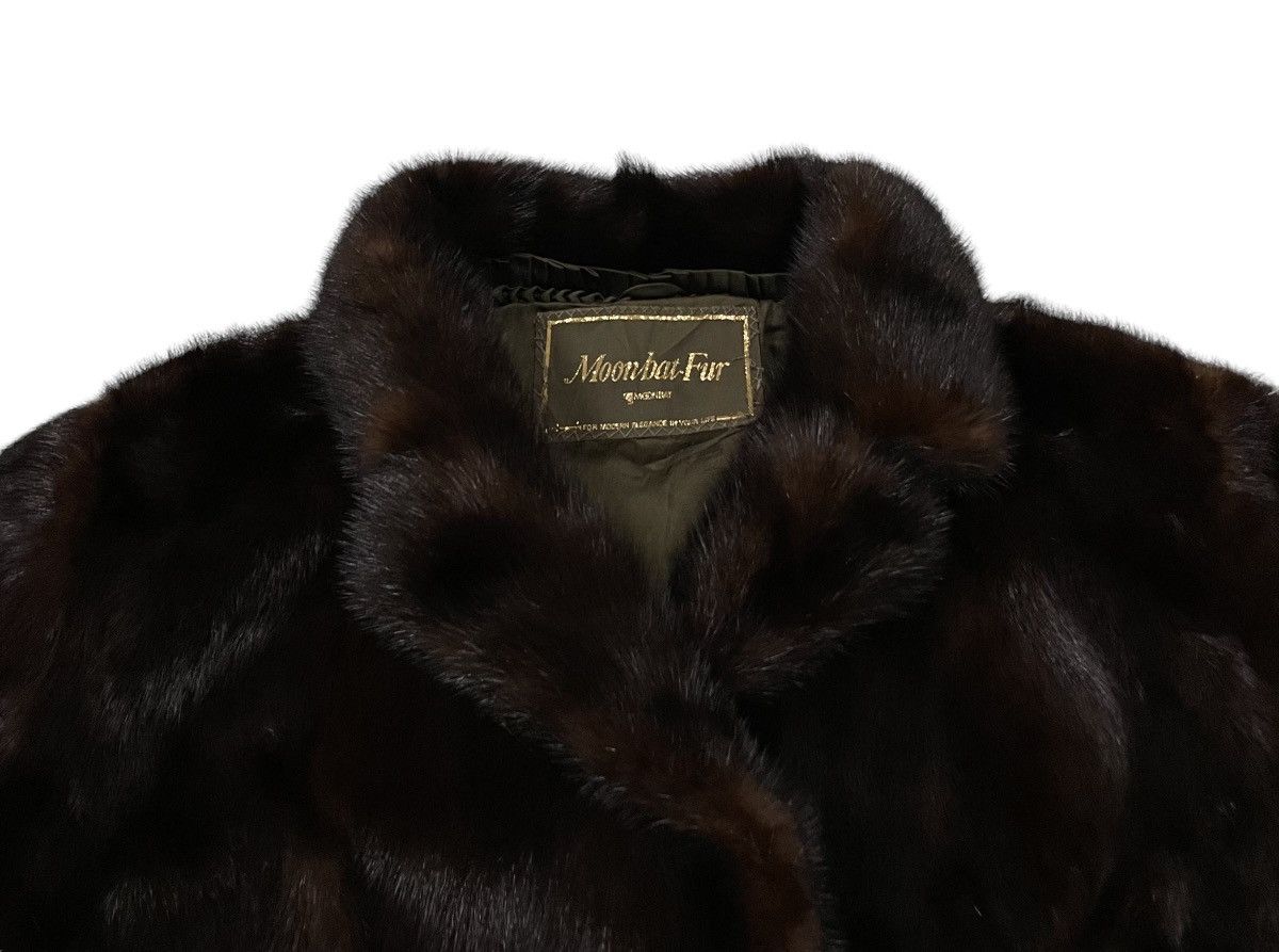 Sagafurs Vintage 90’s Moon Bat Japanese Brand Fur Mink Fur Jacket Size M / US 6-8 / IT 42-44 - 6 Thumbnail