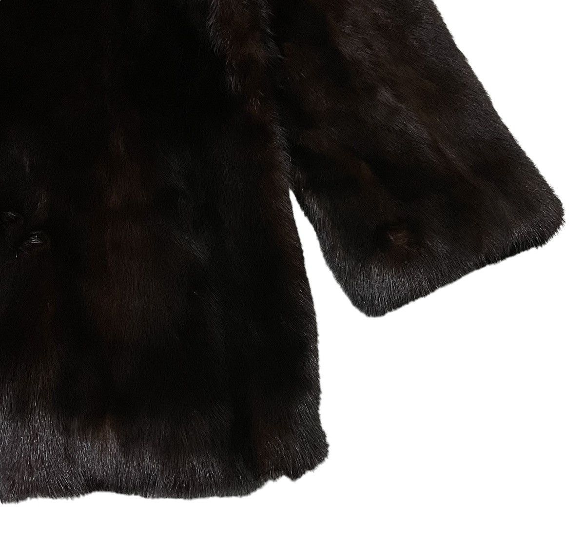 Sagafurs Vintage 90’s Moon Bat Japanese Brand Fur Mink Fur Jacket Size M / US 6-8 / IT 42-44 - 13 Thumbnail