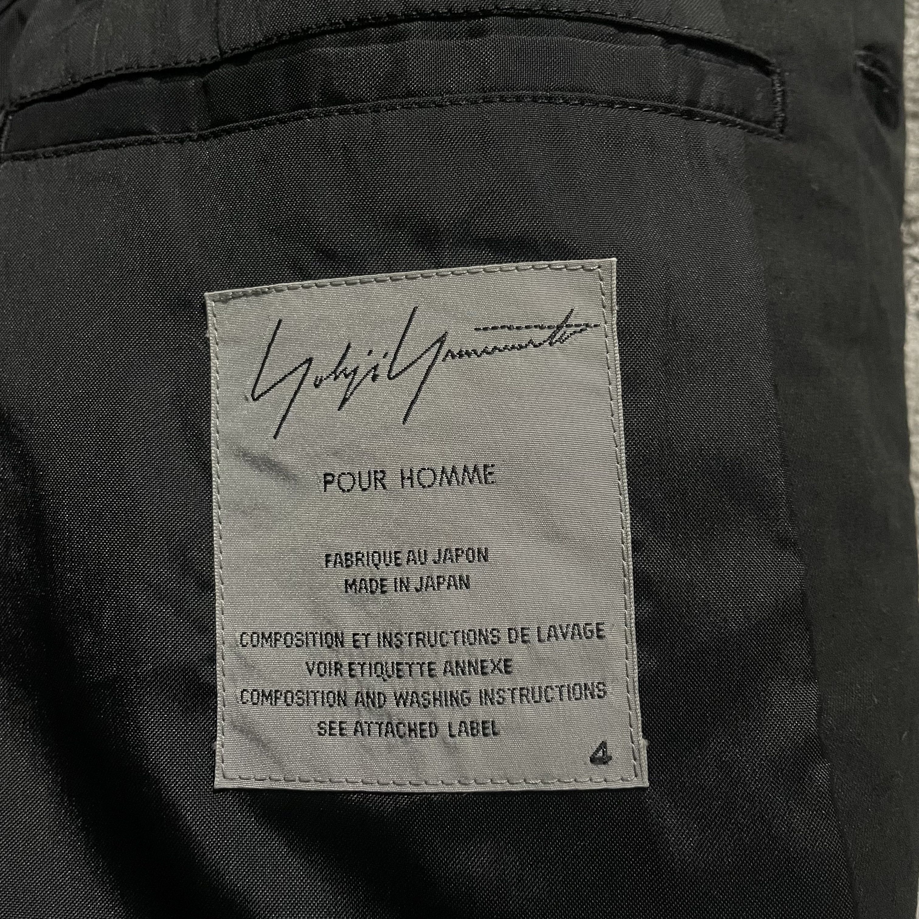 Yohji Yamamoto Yohji Yamamoto SS2009 Thick Silk Embroidered Scissor Jacket Size US XL / EU 56 / 4 - 4 Thumbnail