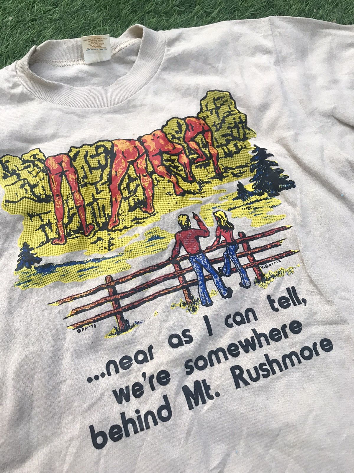 Other Vintage “mt. Rushmore” t shirt Size US M / EU 48-50 / 2 - 2 Thumbnail
