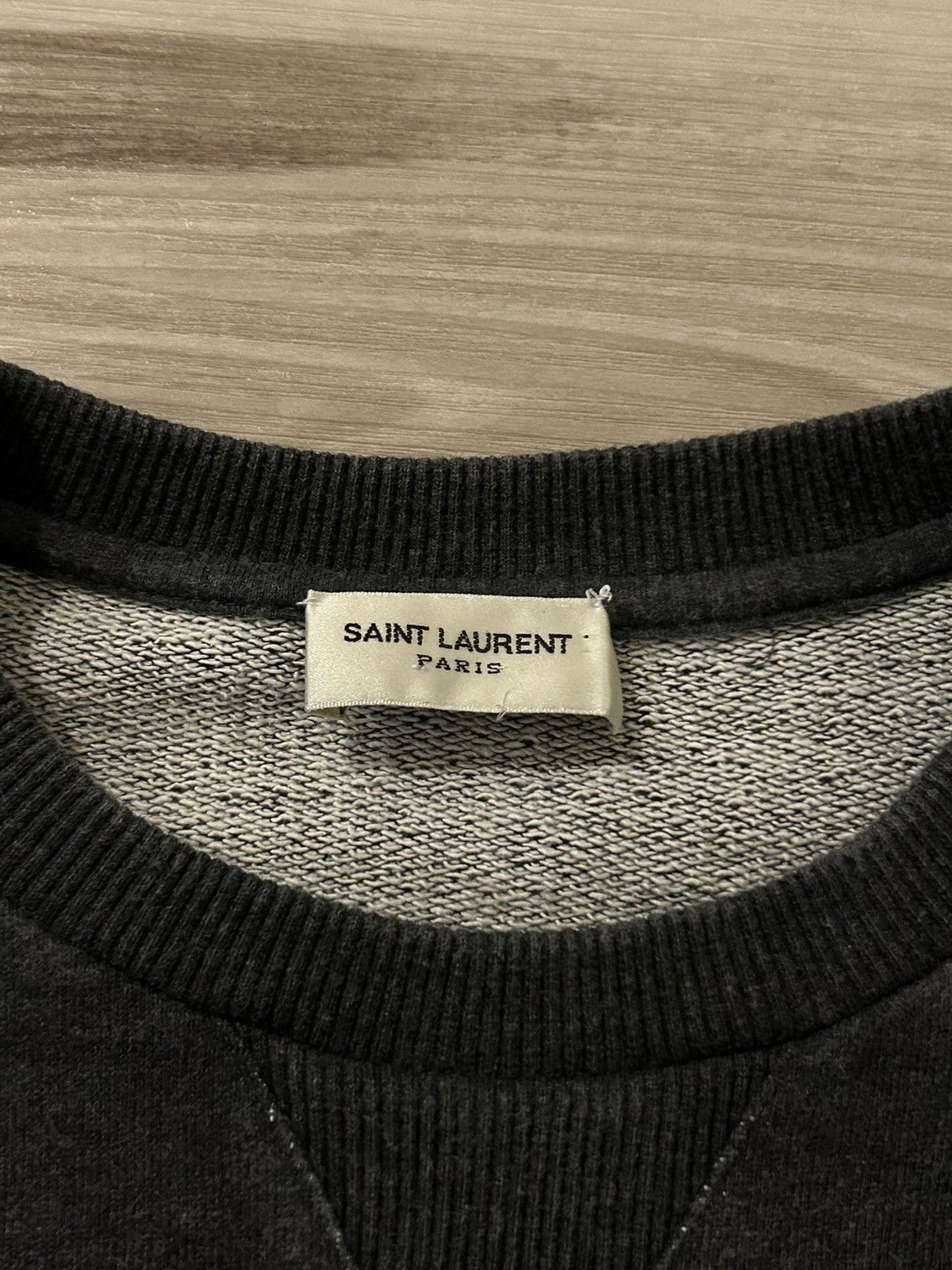 Saint Laurent Paris Saint Laurent Paris Lightning Bolt Crew Sweatshirt M L XL Size US XL / EU 56 / 4 - 3 Thumbnail