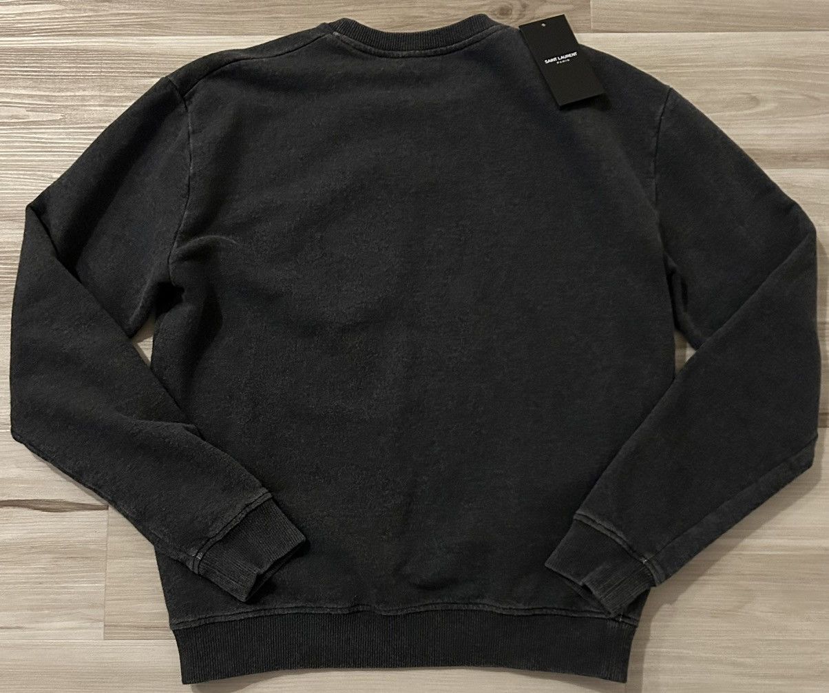 Saint Laurent Paris Saint Laurent Paris Lightning Bolt Crew Sweatshirt M L XL Size US XL / EU 56 / 4 - 7 Thumbnail