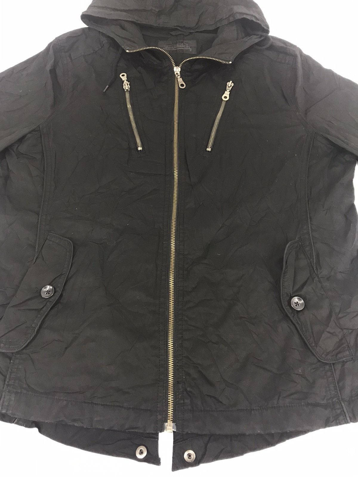 Vintage × Von Dutch Vintage Von Dutch Jacket Many Pocket Style Classic Zip Up Size US L / EU 52-54 / 3 - 8 Thumbnail