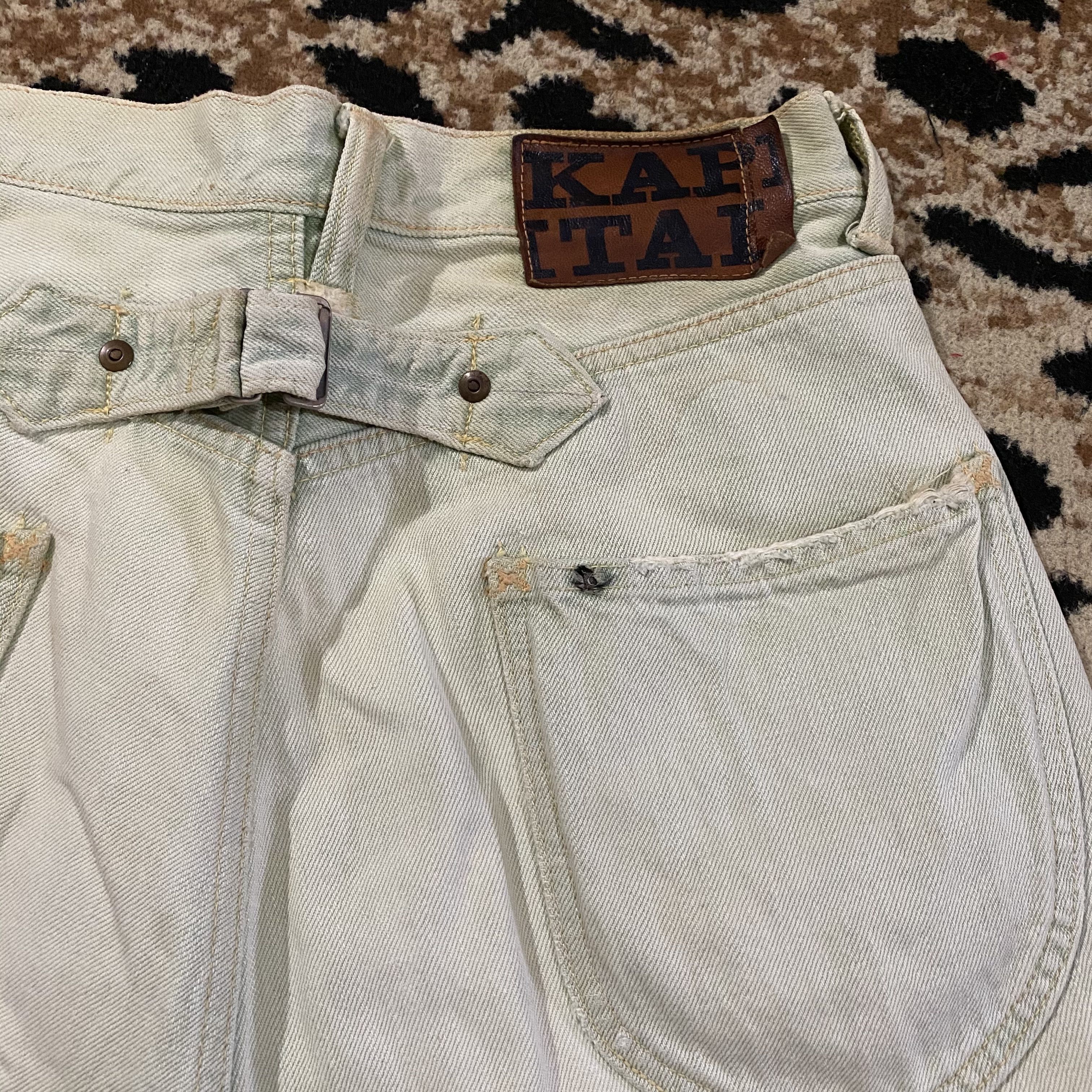 Kapital KAPITAL Denim Shorts Size US 29 - 4 Thumbnail