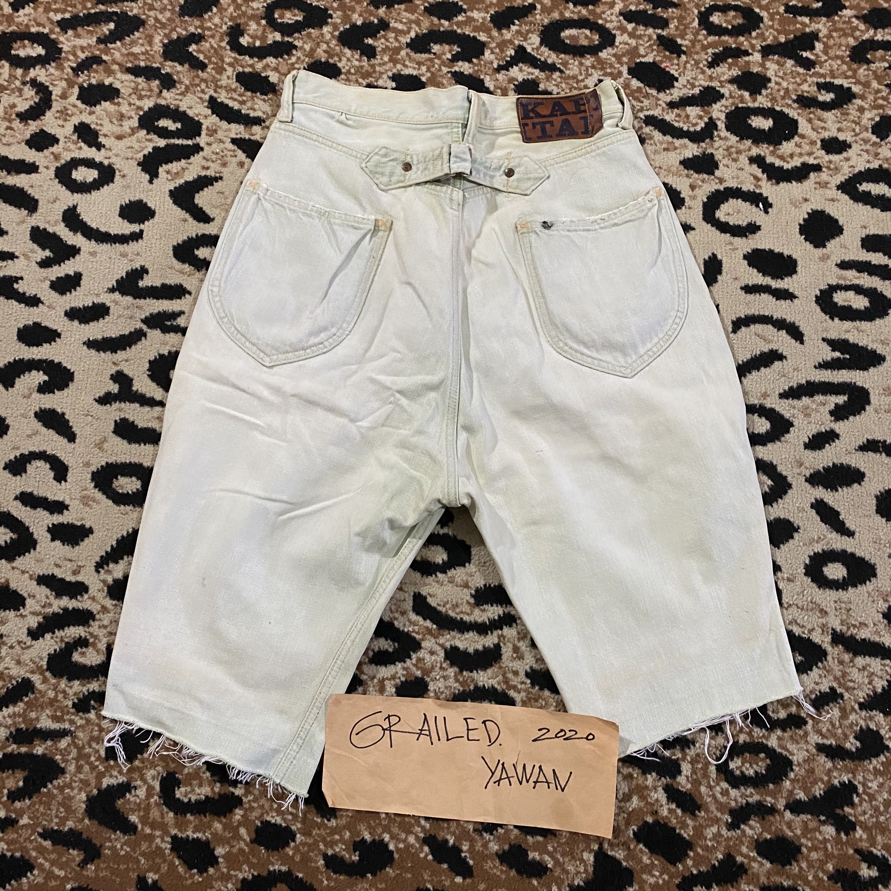 Kapital KAPITAL Denim Shorts Size US 29 - 3 Thumbnail