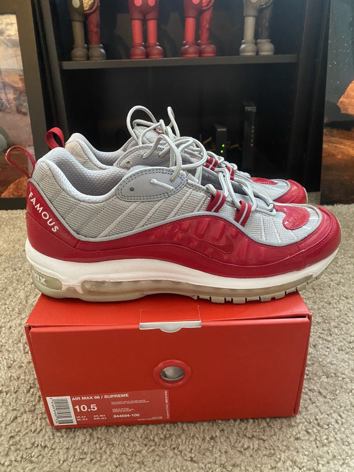 Air max store 98 varsity red