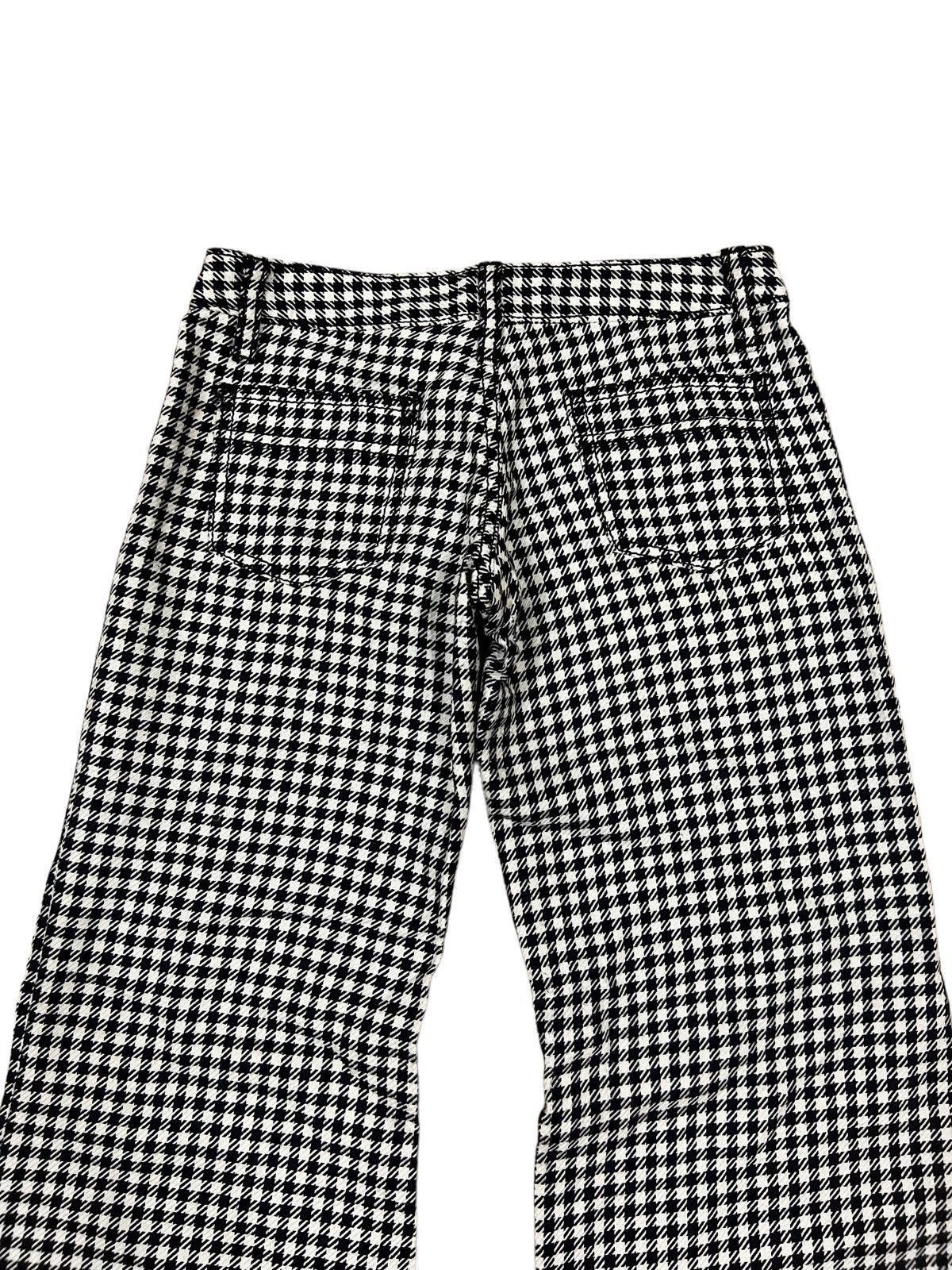 Junya Watanabe ARCHIVE🔥FW03 Junya Watanabe Small Check Baggy Flare Pants Size US 28 / EU 44 - 6 Thumbnail