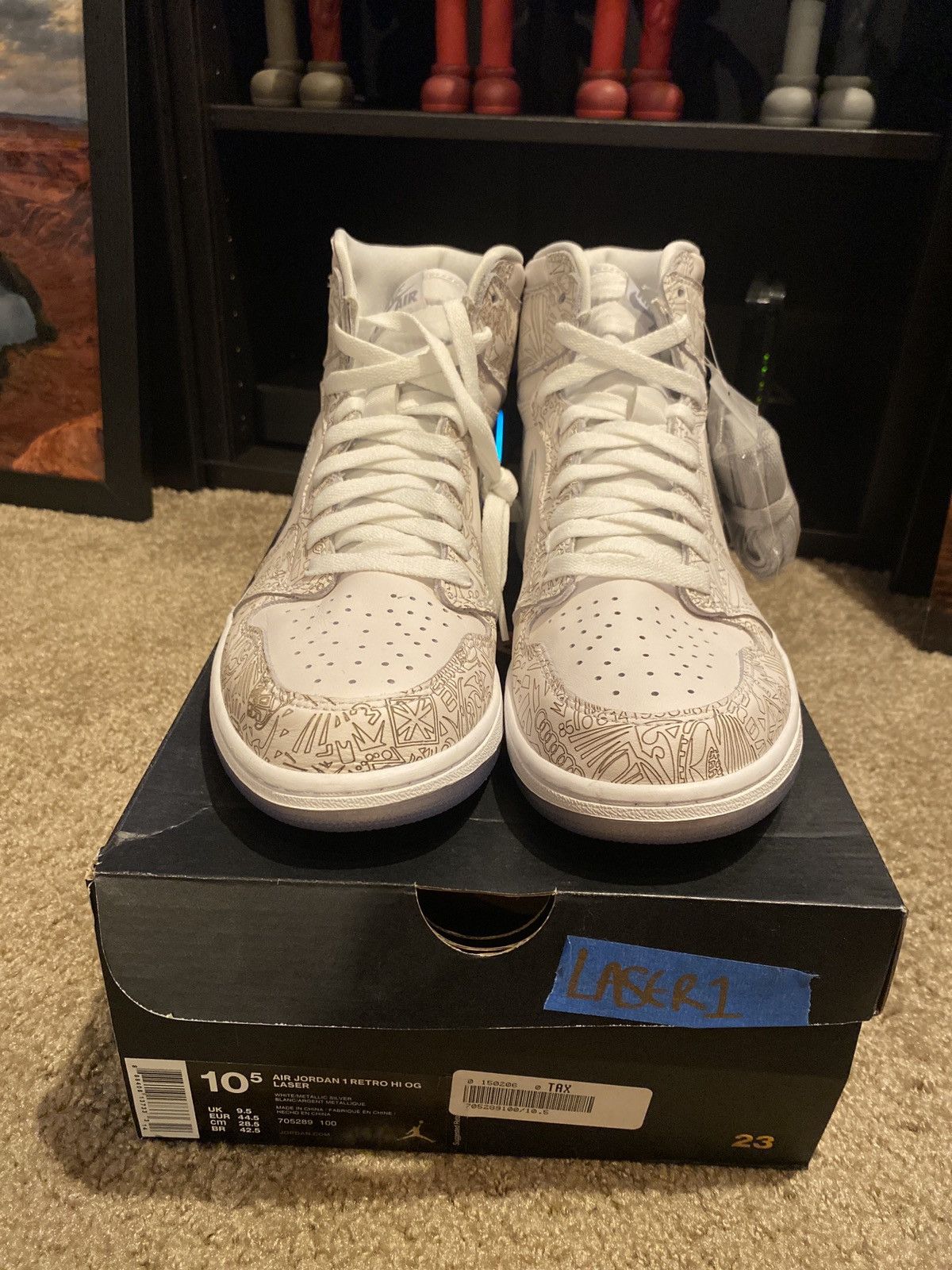 Nike Air Jordan 1 Retro High OG 30th Anniversary Laser 2015