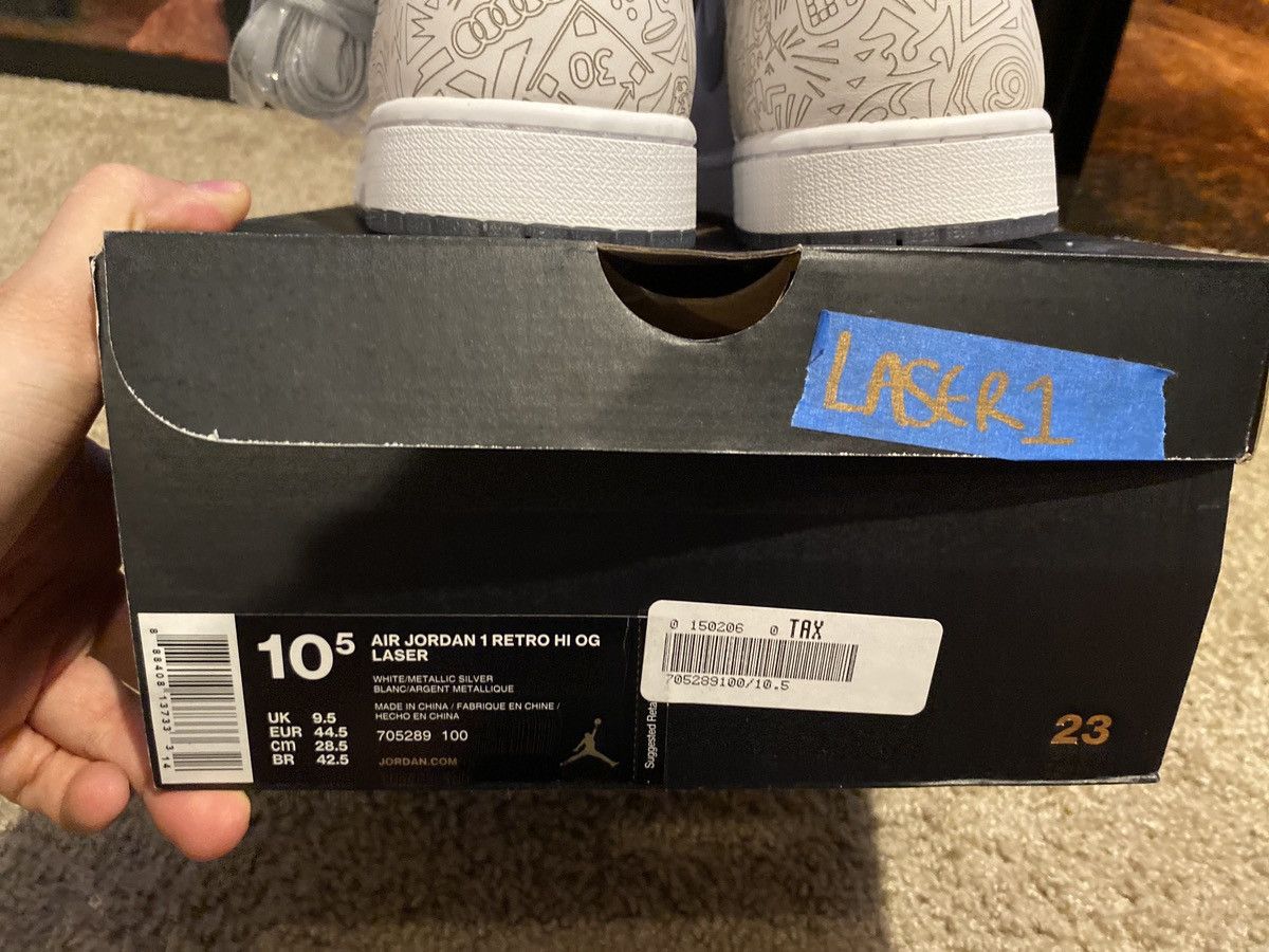 Nike Air Jordan 1 Retro High OG 30th Anniversary Laser 2015