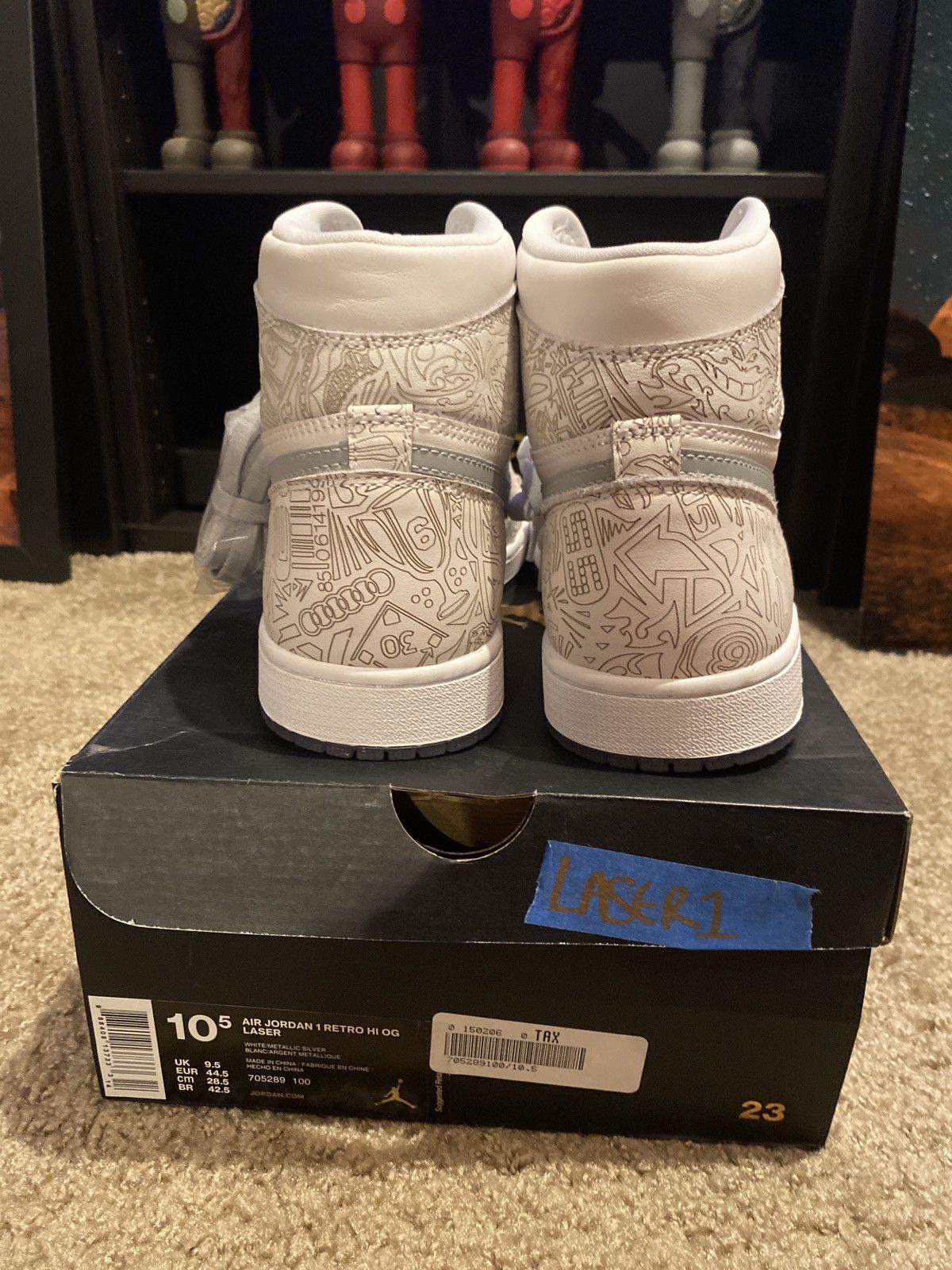 Nike Air Jordan 1 Retro High OG 30th Anniversary Laser 2015