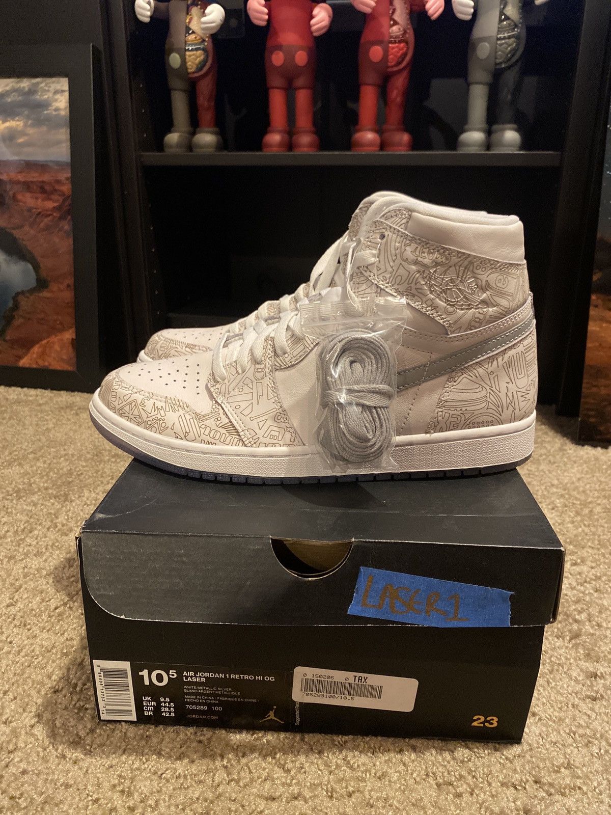 Nike Air Jordan 1 Retro High OG 30th Anniversary Laser 2015