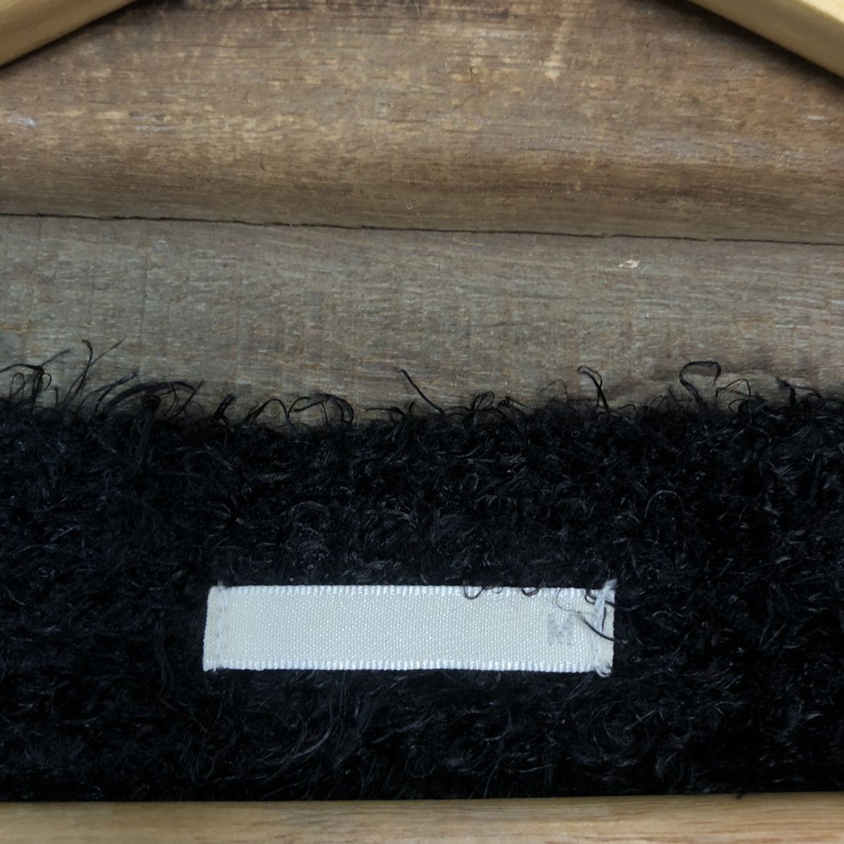Homespun Knitwear DL GU Japan Black shag shaggy fur Mohair Knitwear #c1106 Size M / US 6-8 / IT 42-44 - 10 Thumbnail
