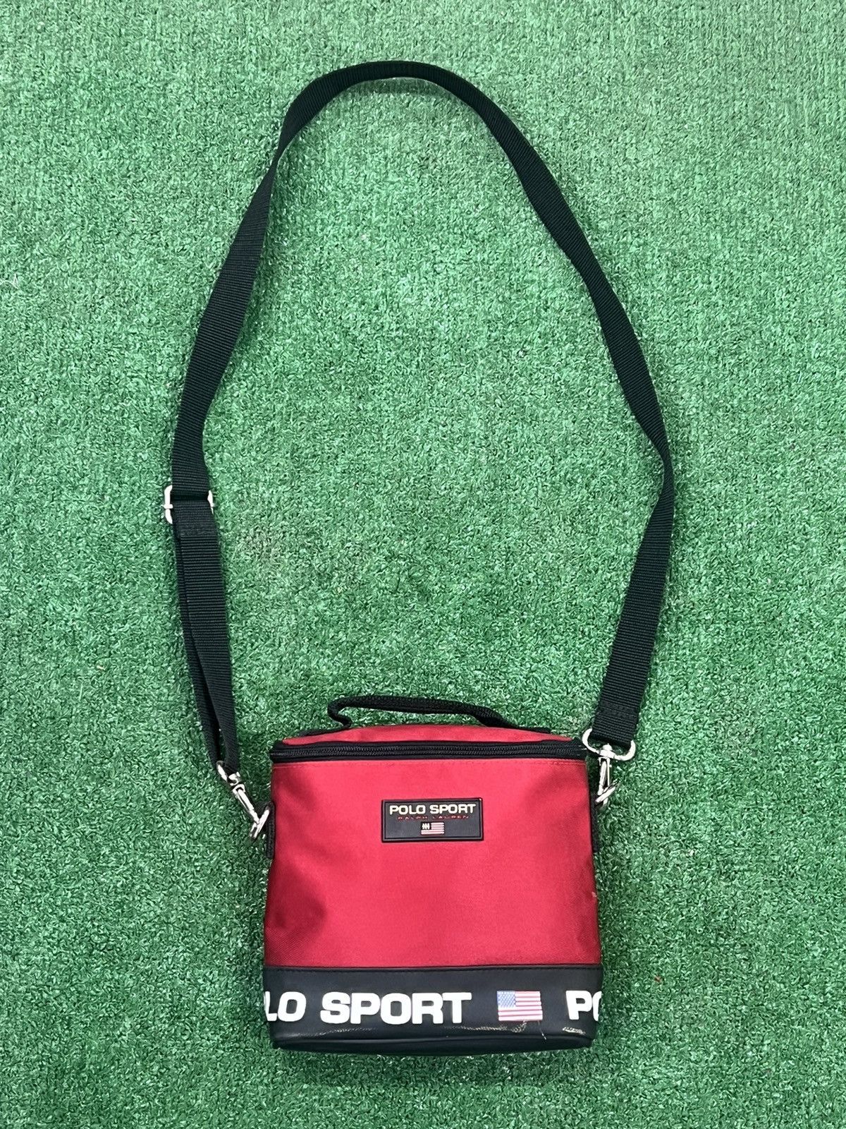 Polo Ralph Lauren Vintage 90s Polo Sport Shoulder Bag Size ONE SIZE - 1 Thumbnail