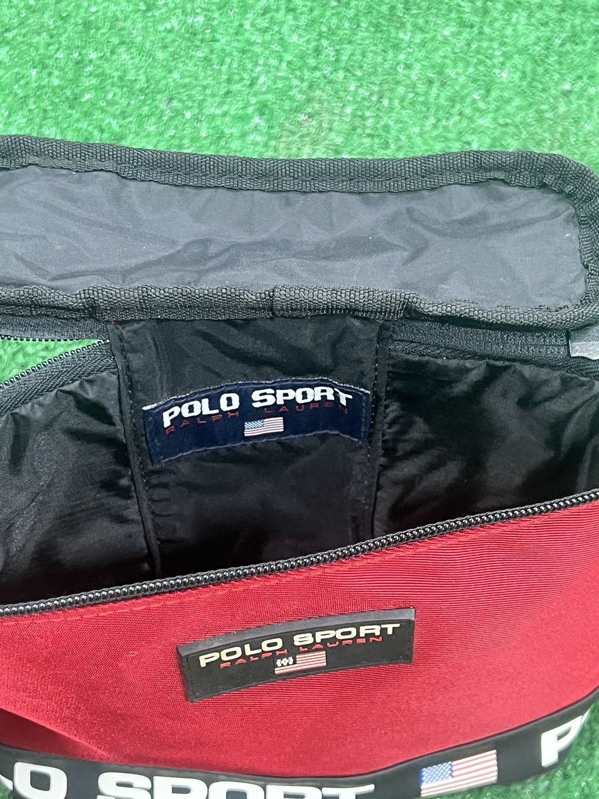 Polo Ralph Lauren Vintage 90s Polo Sport Shoulder Bag Size ONE SIZE - 5 Thumbnail