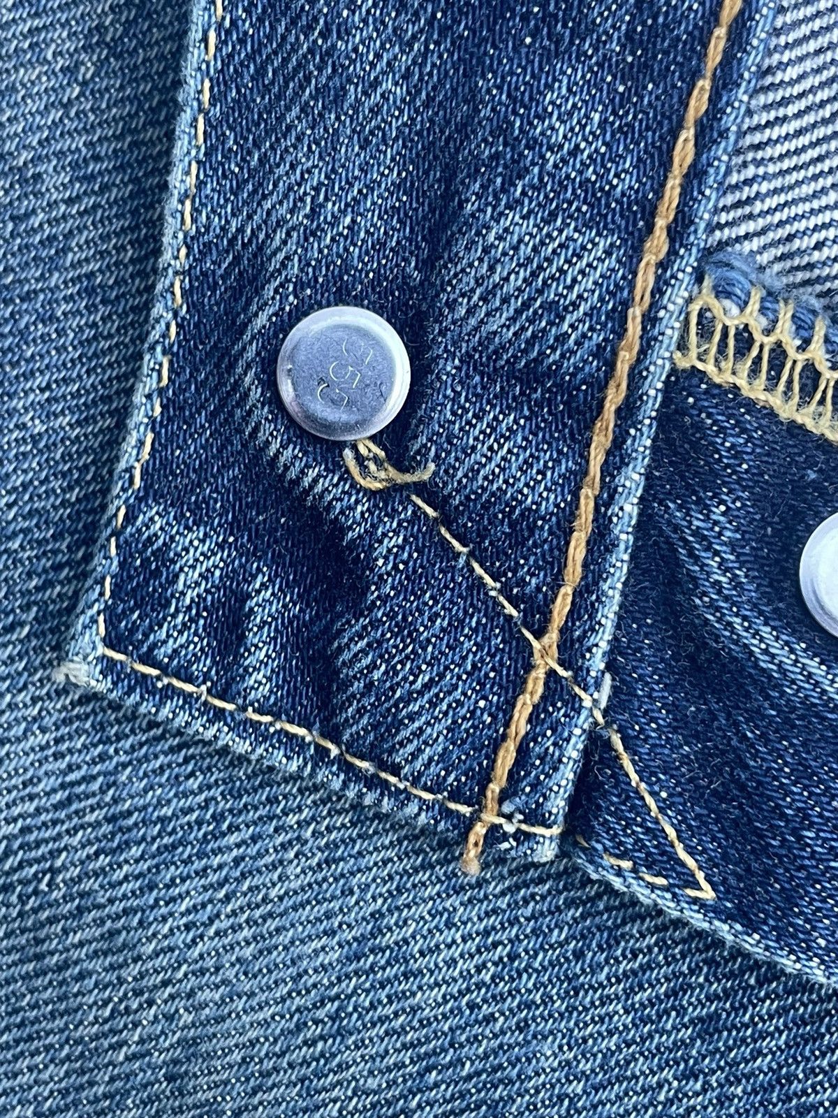 Levi's Vintage 1998 Levis 501 XX E Distresed & Rework Size US 31 - 19 Thumbnail