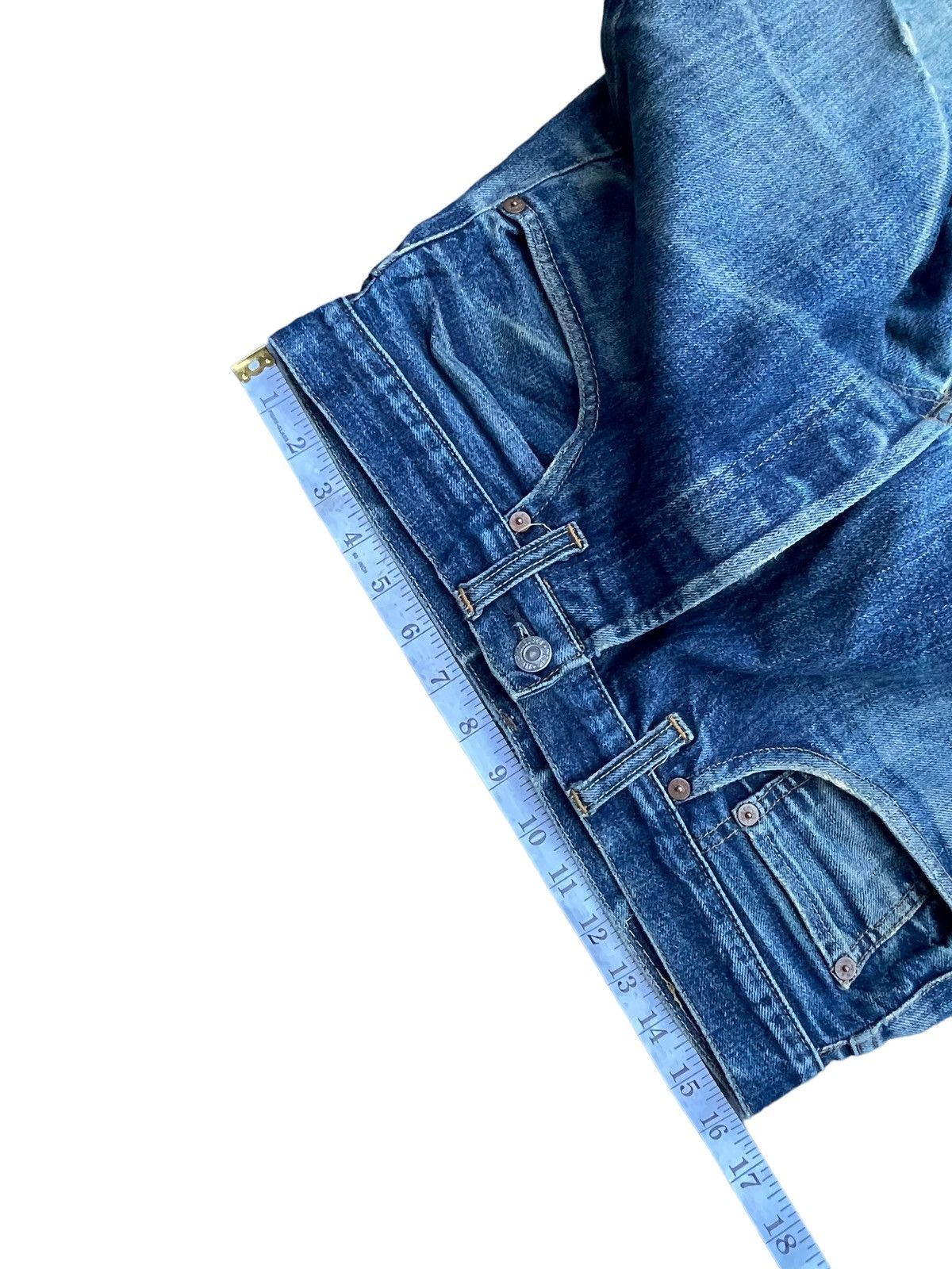 Levi's Vintage 1998 Levis 501 XX E Distresed & Rework Size US 31 - 22 Thumbnail