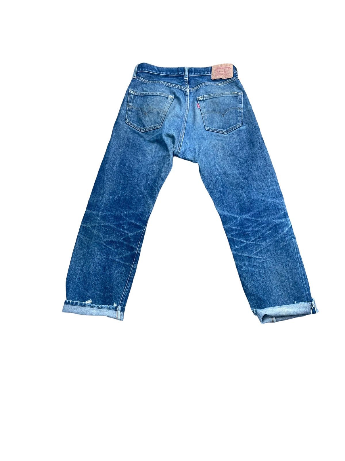 Levi's Vintage 1998 Levis 501 XX E Distresed & Rework Size US 31 - 7 Thumbnail