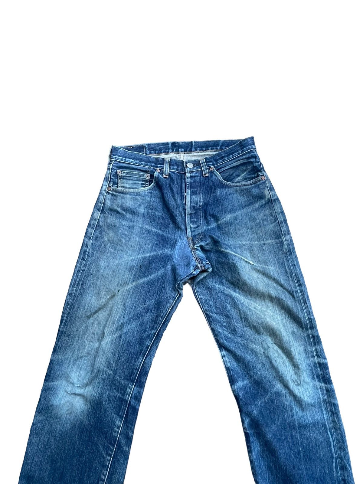 Levi's Vintage 1998 Levis 501 XX E Distresed & Rework Size US 31 - 2 Thumbnail