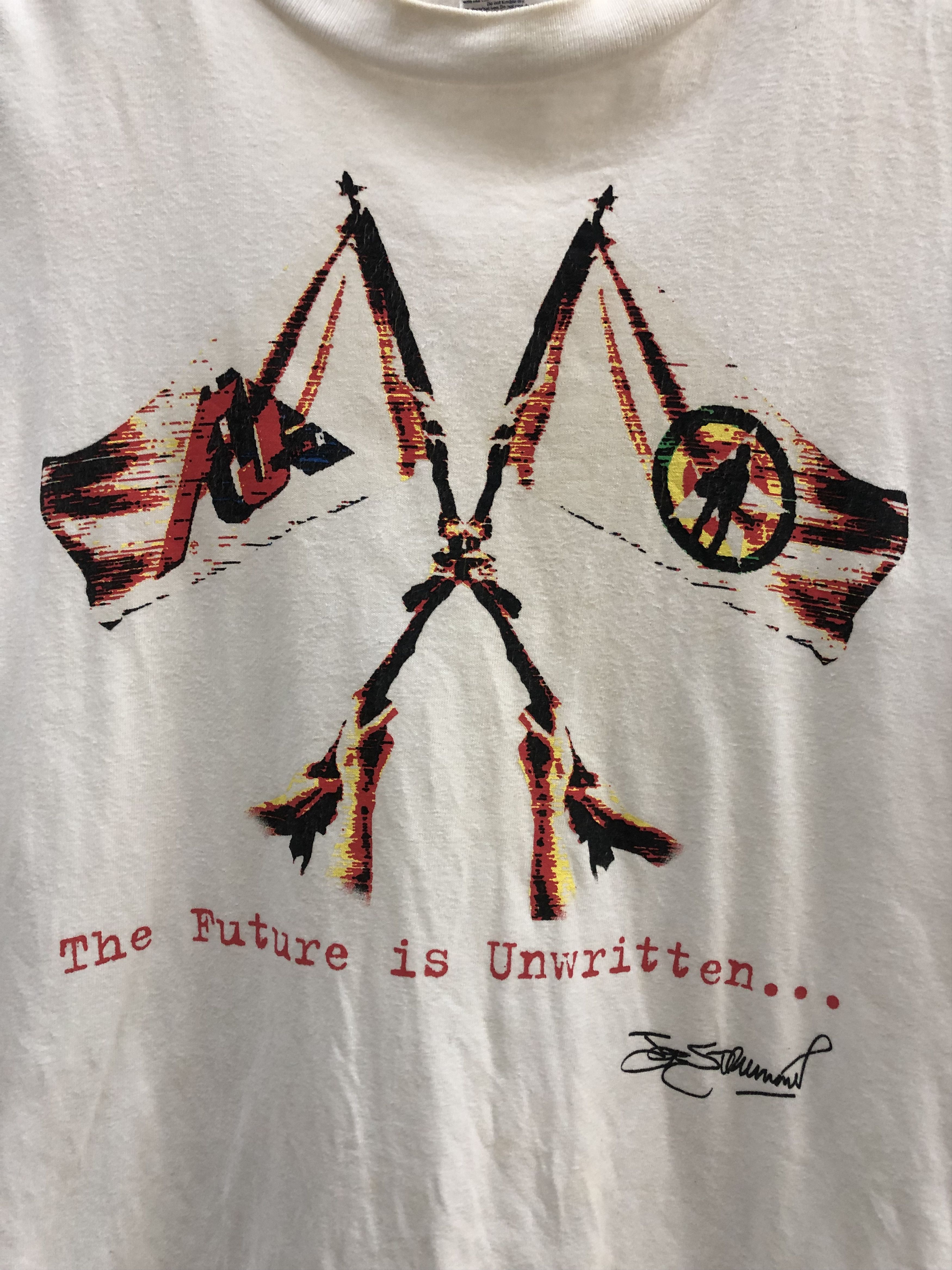Band Tees Joe Stummer :The Future is Unwritten Size US S / EU 44-46 / 1 - 2 Thumbnail