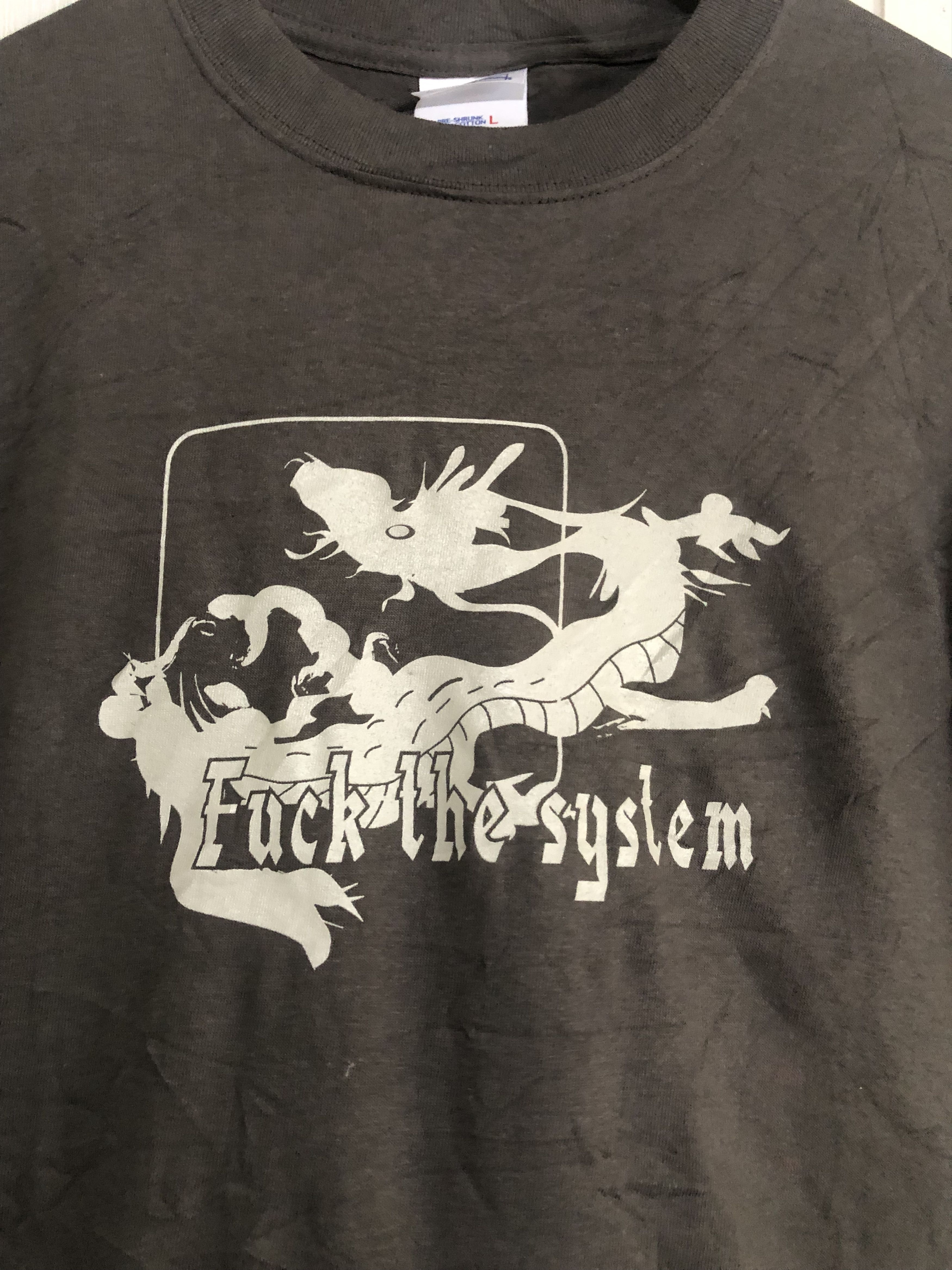 Band Tees Fuck The System Tshirt Size US L / EU 52-54 / 3 - 2 Thumbnail