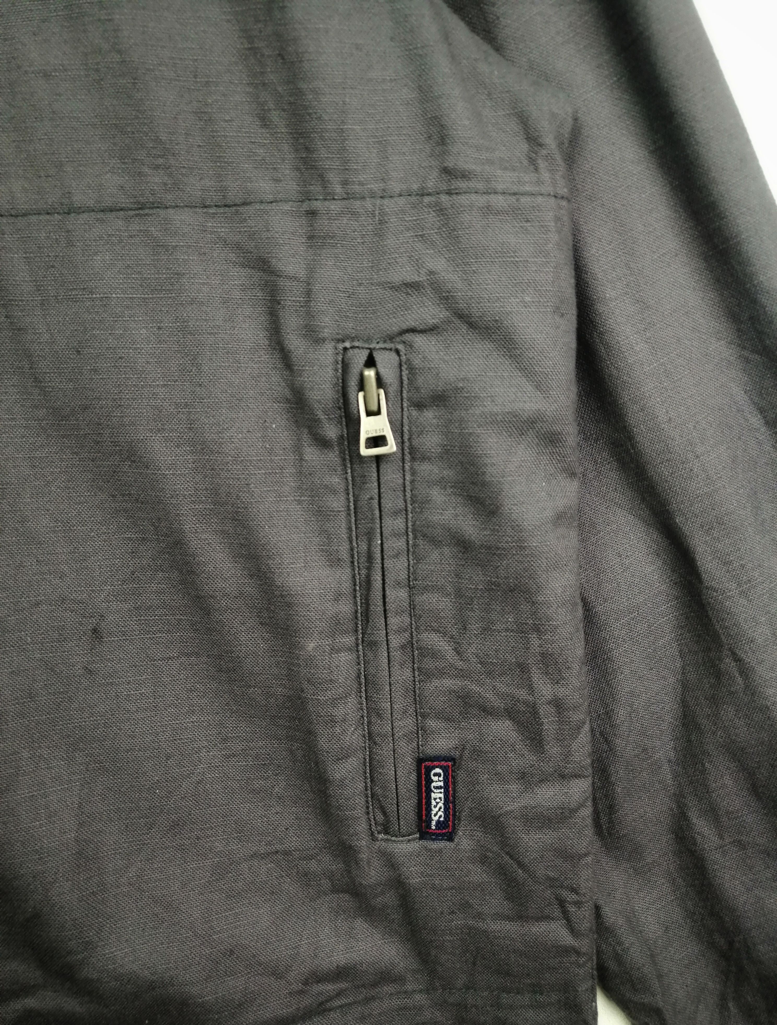 Guess × Vintage Vintage!! Guess Registered Trademark Pullover Zipper Size US L / EU 52-54 / 3 - 4 Thumbnail