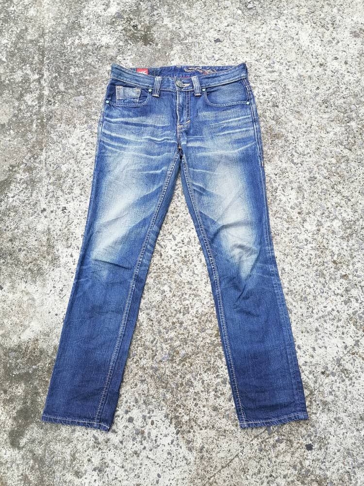 Edwin × Japanese Brand Edwin Blue Trip Nice Design Denim Jeans Size US 32 / EU 48 - 2 Thumbnail