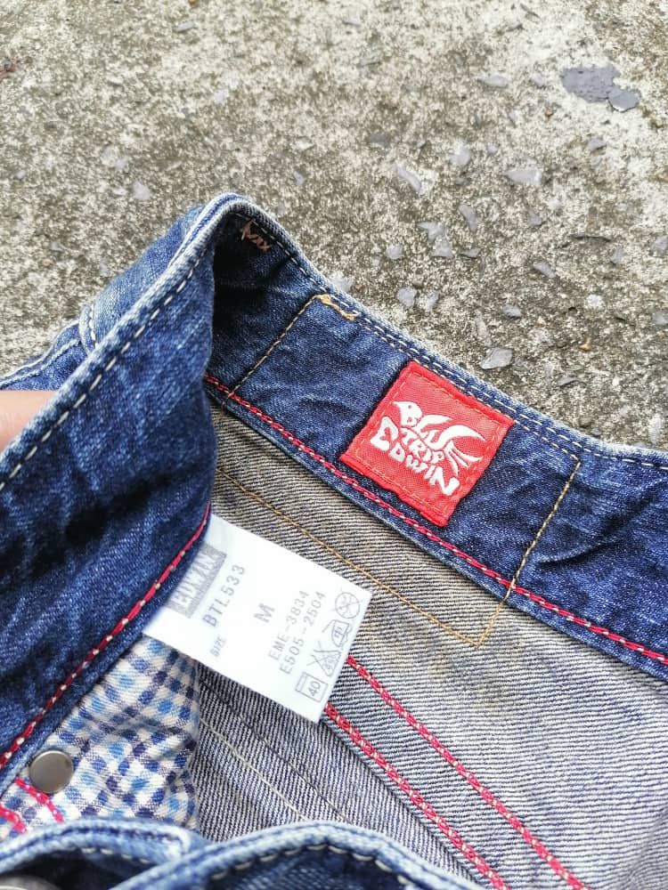 Edwin × Japanese Brand Edwin Blue Trip Nice Design Denim Jeans Size US 32 / EU 48 - 4 Thumbnail