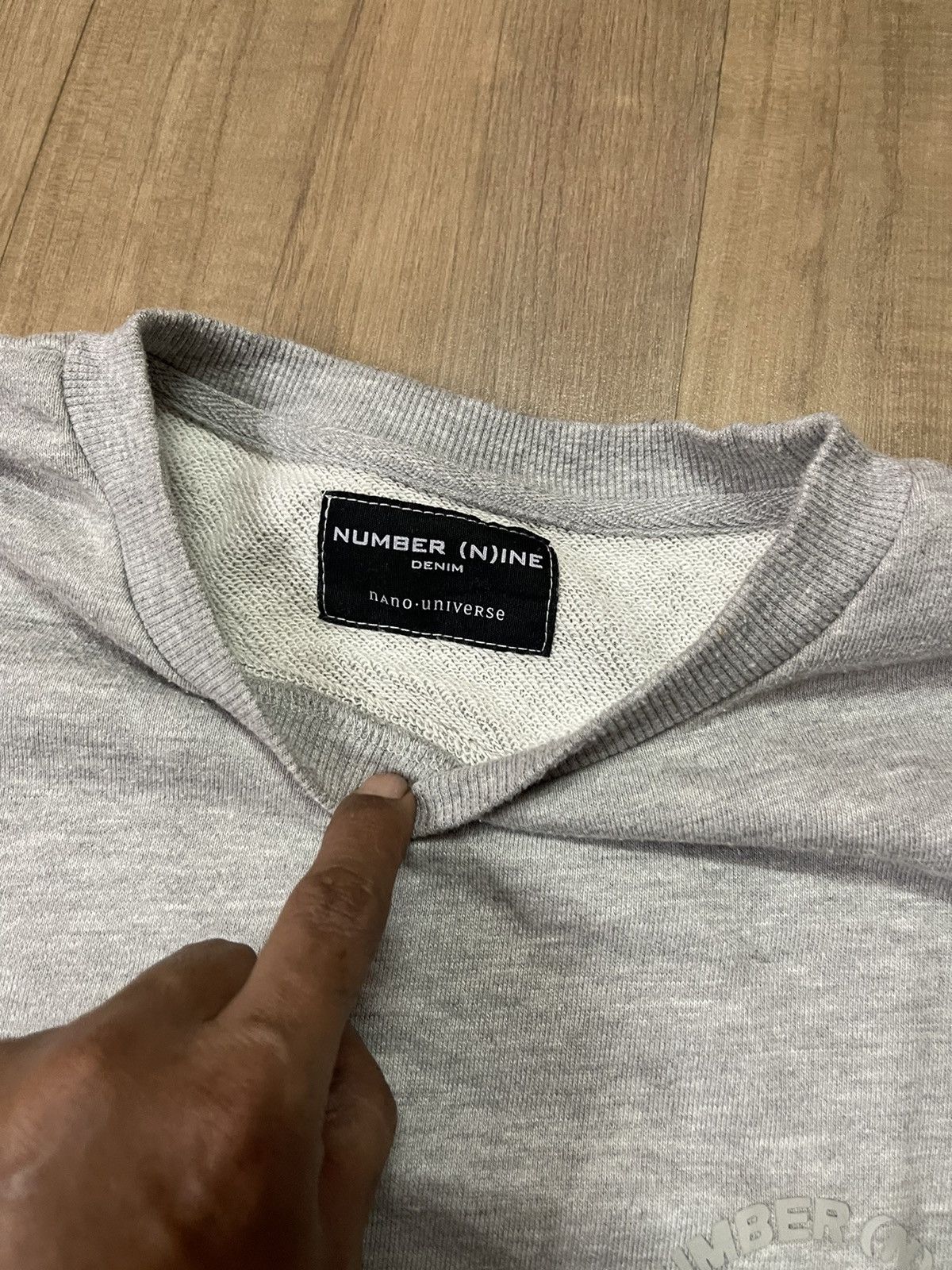 Japanese Brand × NANO universe × Number (N)ine Number Nine x Nano Universe Sweatshirt Size US M / EU 48-50 / 2 - 2 Thumbnail