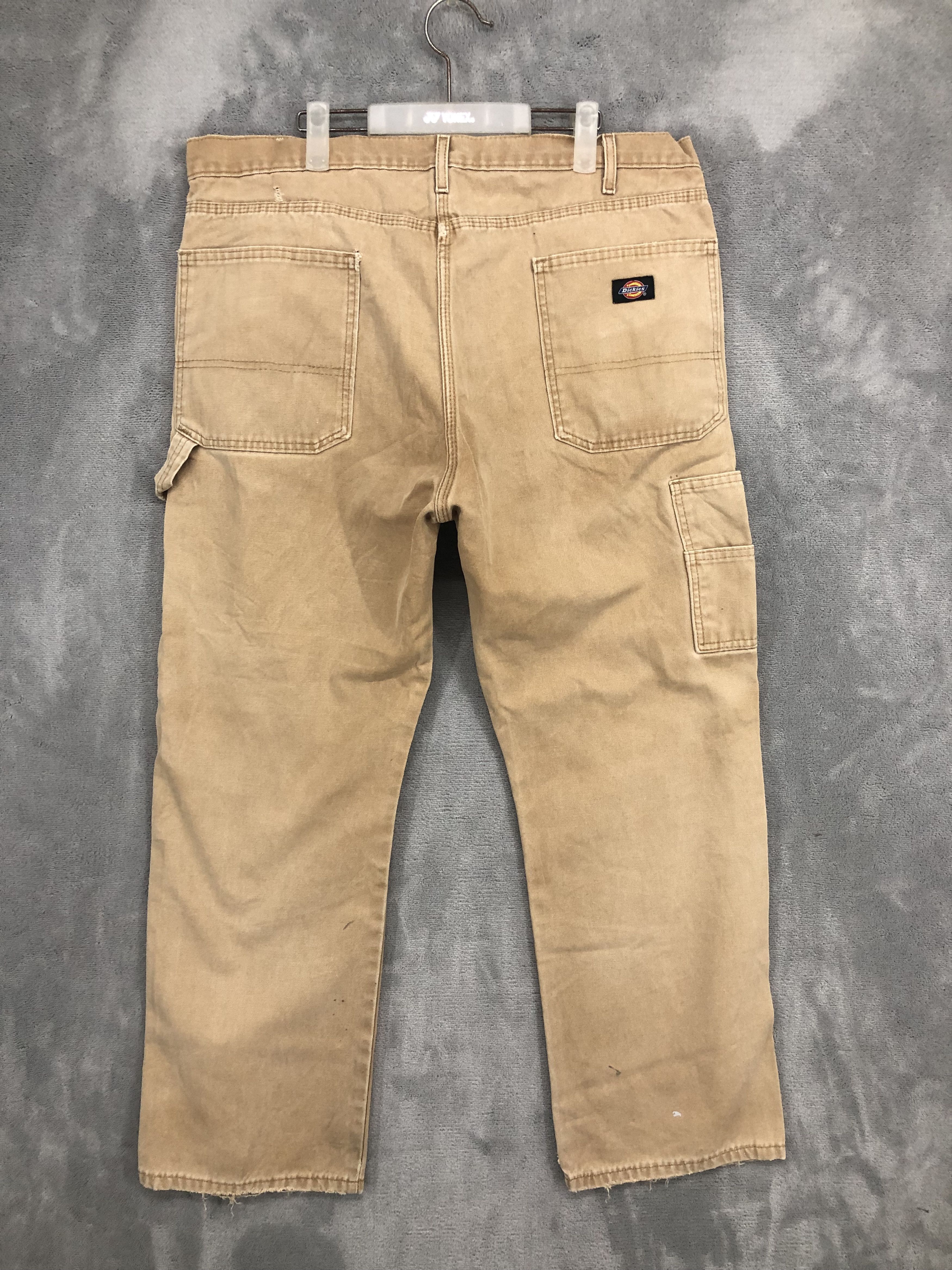 image of Carhartt x Dickies Vintage Dickies Brown Carpenter Pants, Men's (Size 38)