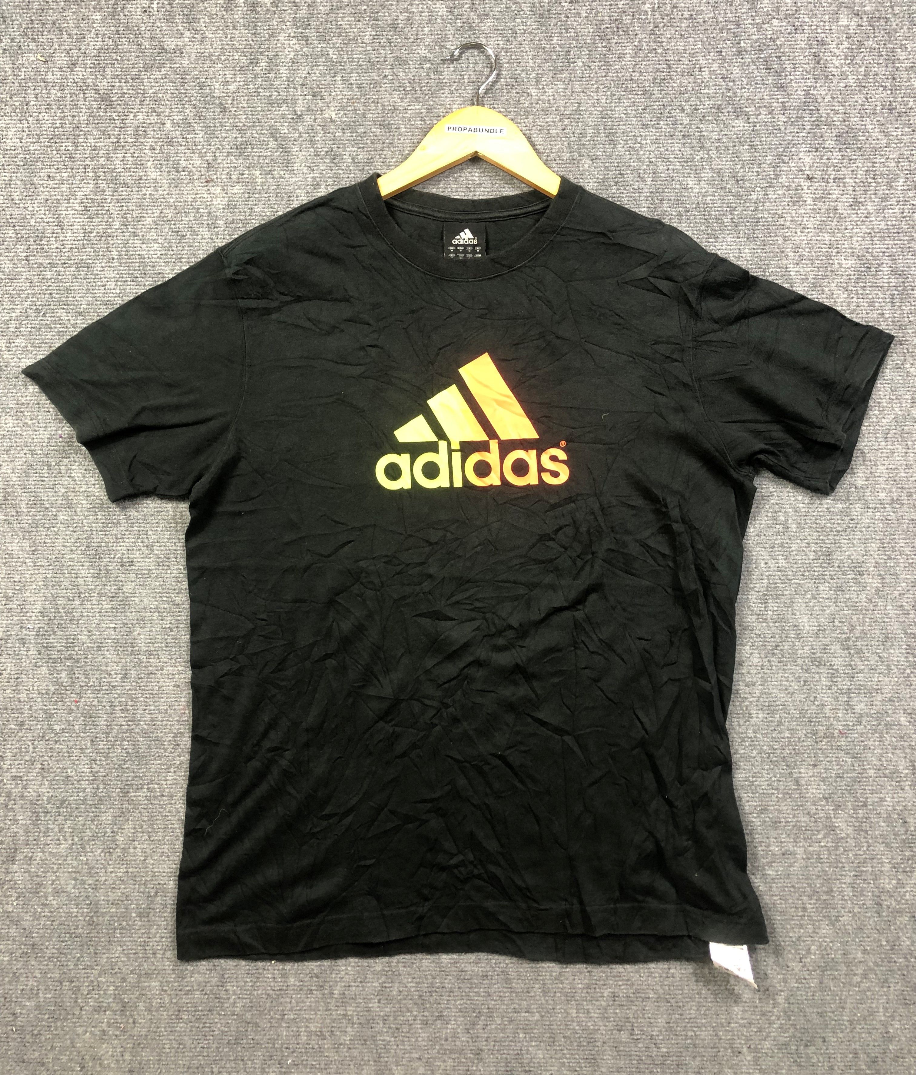 Adidas Adidas Black Tshirt Size US M / EU 48-50 / 2 - 1 Thumbnail