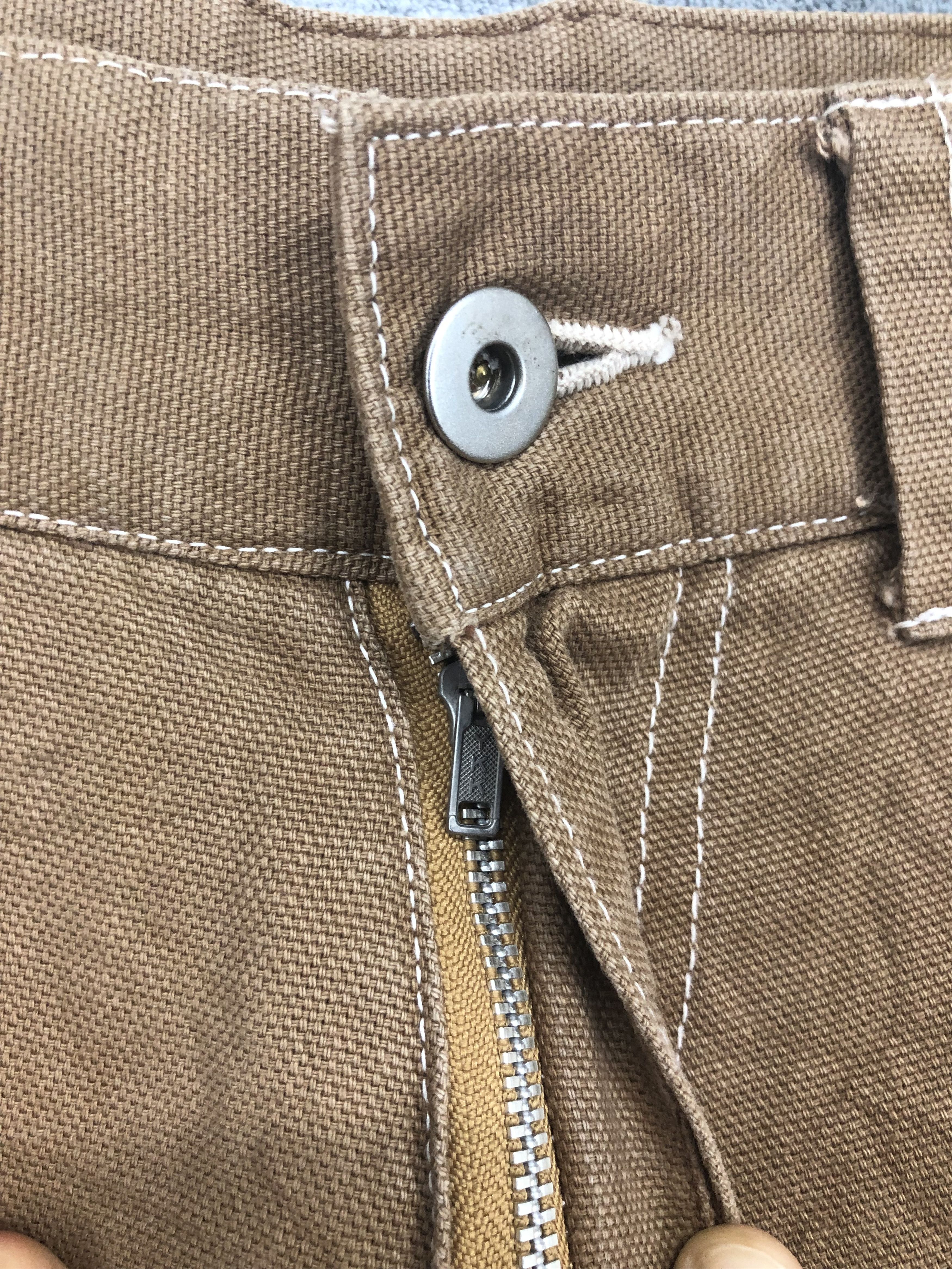 Japanese Brand Cross Brown Baggy Big Pocket Jeans Size US 30 / EU 46 - 5 Thumbnail