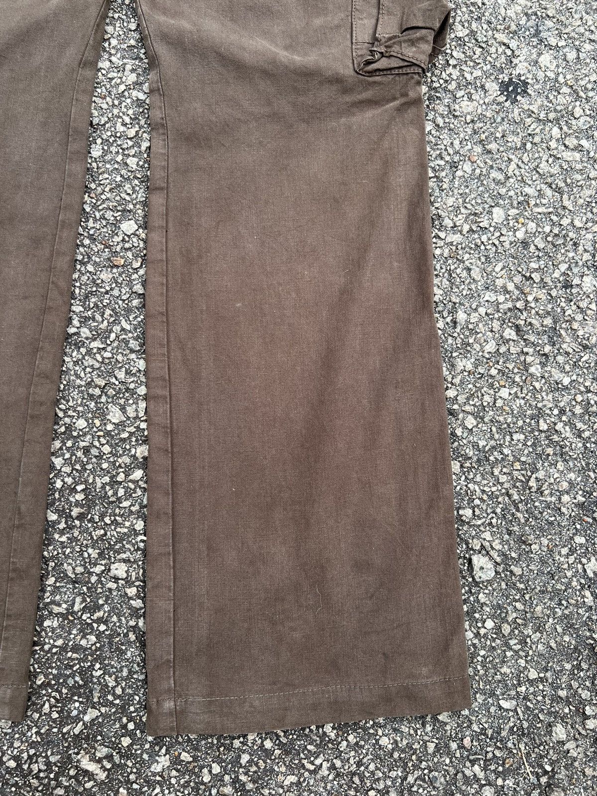 Japanese Brand SURPLUS DARK BROWN CARGO PANTS MULTIPOCKET TRAVIS SCOT STYLE Size US 30 / EU 46 - 15 Thumbnail