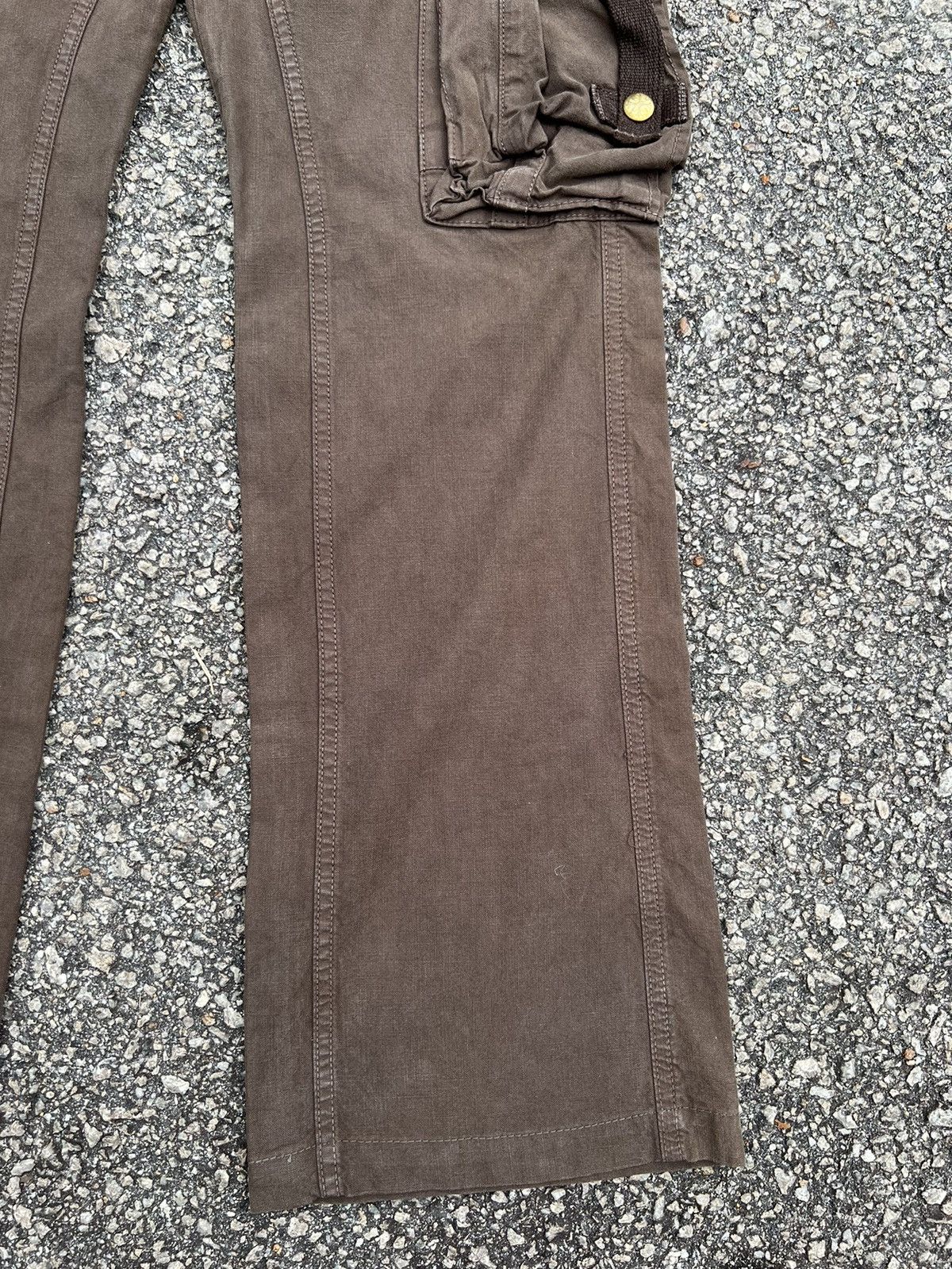 Japanese Brand SURPLUS DARK BROWN CARGO PANTS MULTIPOCKET TRAVIS SCOT STYLE Size US 30 / EU 46 - 8 Thumbnail