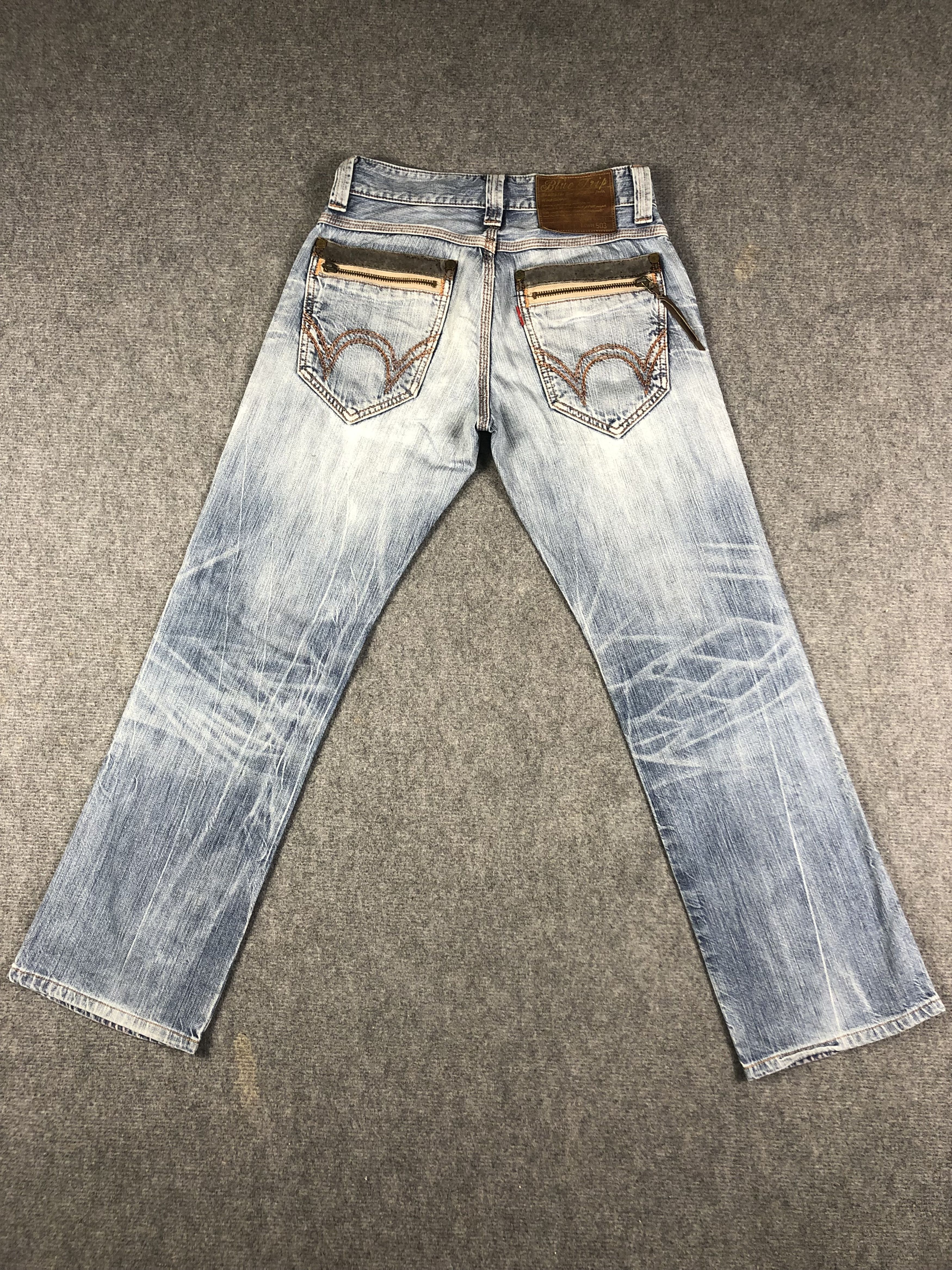 Edwin Wash Blue Edwin Blue Trip Jeans 30x29 Size US 30 / EU 46 - 9 Thumbnail