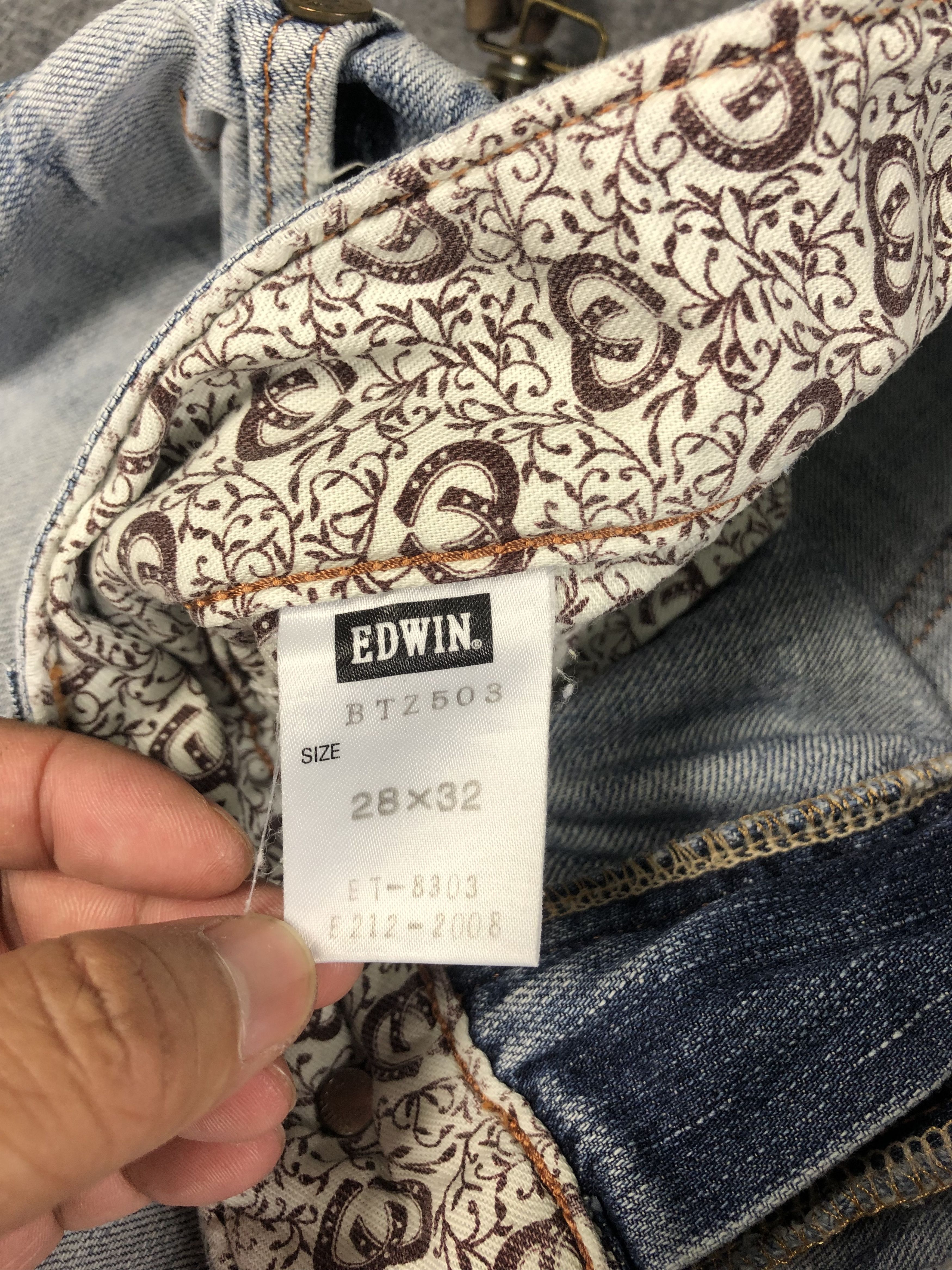 Edwin Wash Blue Edwin Blue Trip Jeans 30x29 Size US 30 / EU 46 - 3 Thumbnail