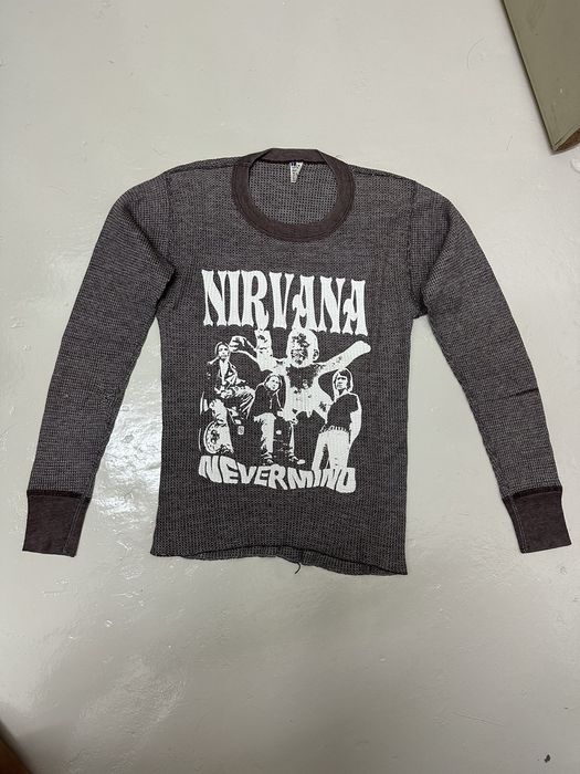 Nirvana Vintage Nirvana Nevermind Shirt Long Sleeve | Grailed