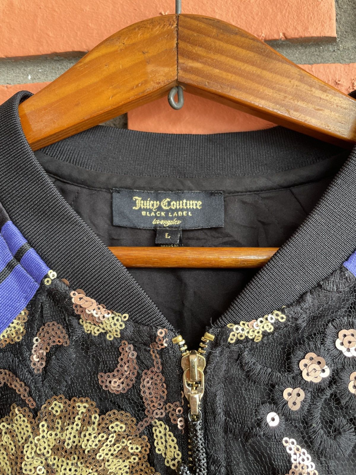 Juicy Couture Jeans Archival clothing Juicy couture Black label jacket pop-Art Size US L / EU 52-54 / 3 - 4 Thumbnail