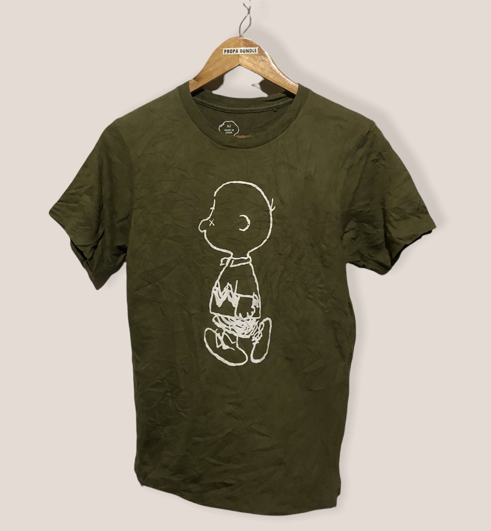 Japanese Brand Kaws x Peanuts Uniqlo Tshirt Size US XS / EU 42 / 0 - 1 Thumbnail